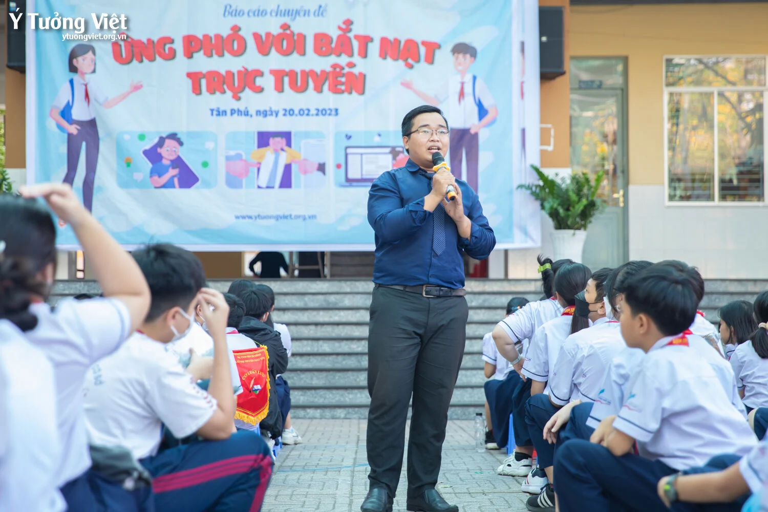 Chuyên đề Ứng Phó Với Bắt Nạt Trực Tuyến Trở Thành Những Netizen Văn Minh Cùng Các Bạn Học Sinh Thcs Tôn Thất Tùng 06