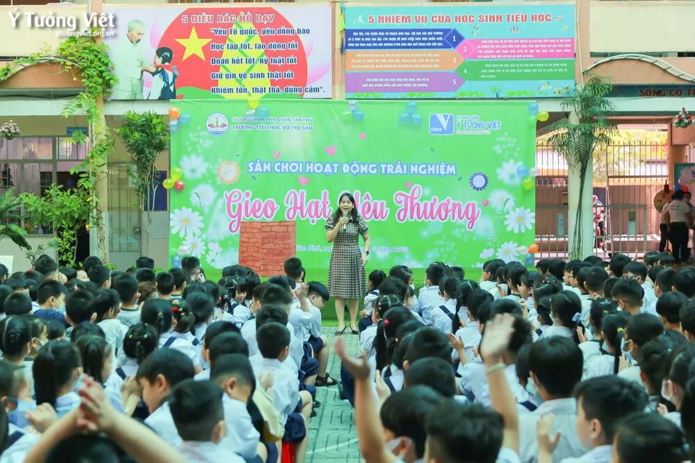 Gieo Hạt Yêu Thương Gặt Mầm Hạnh Phúc Cùng Các Bạn Nhỏ Trường Th Võ Thị Sáu 08