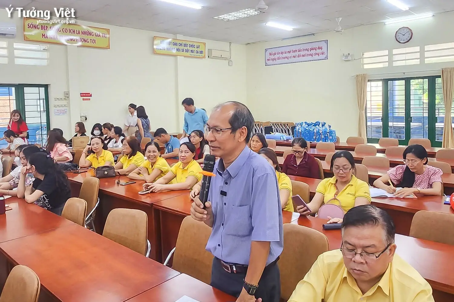Tập Huấn Giáo Viên Hạnh Phúc Trường Th Huỳnh Văn Chính 02