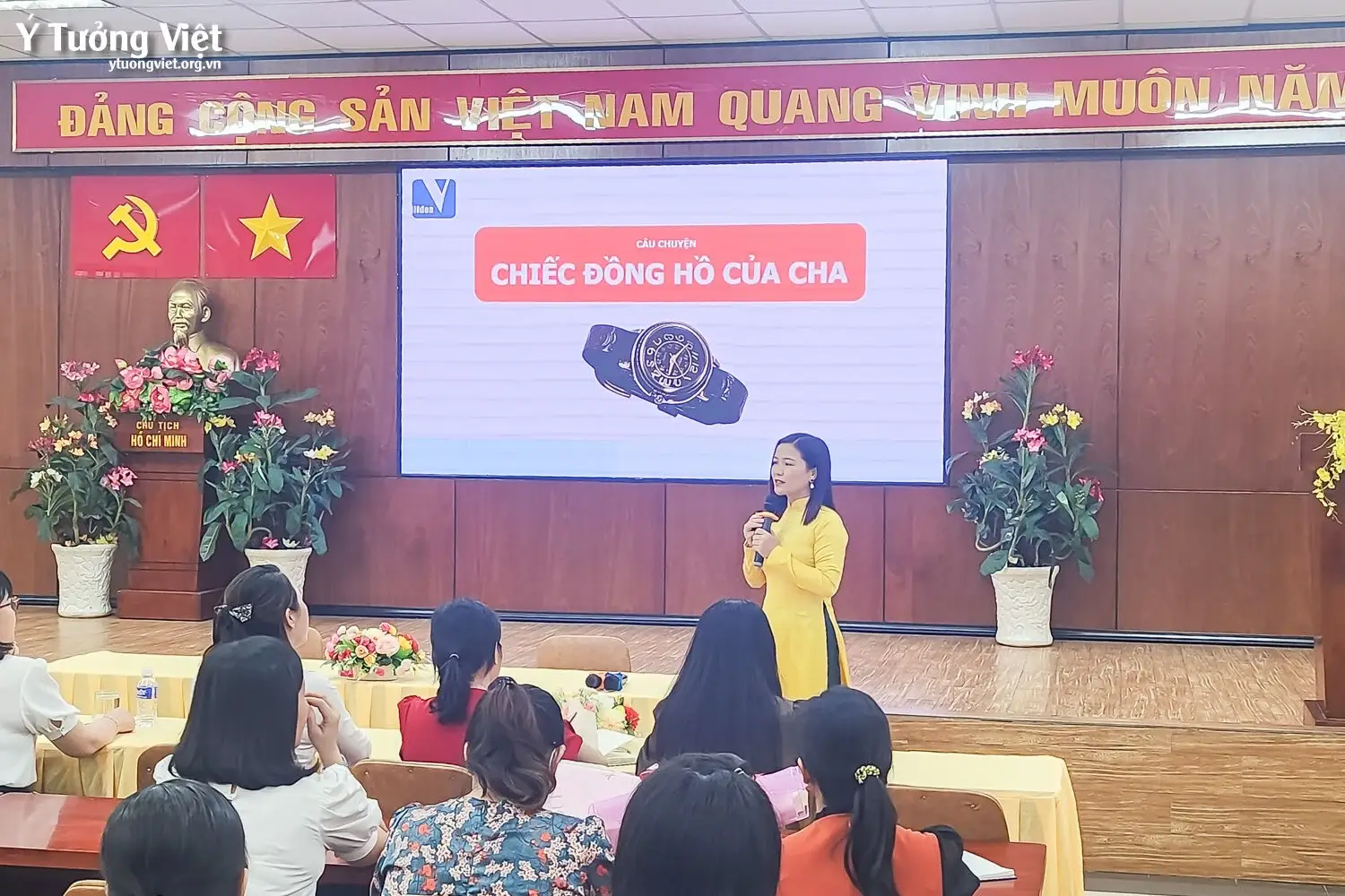 Tập Huấn Giáo Viên Hạnh Phúc Trường Th Huỳnh Văn Chính 05