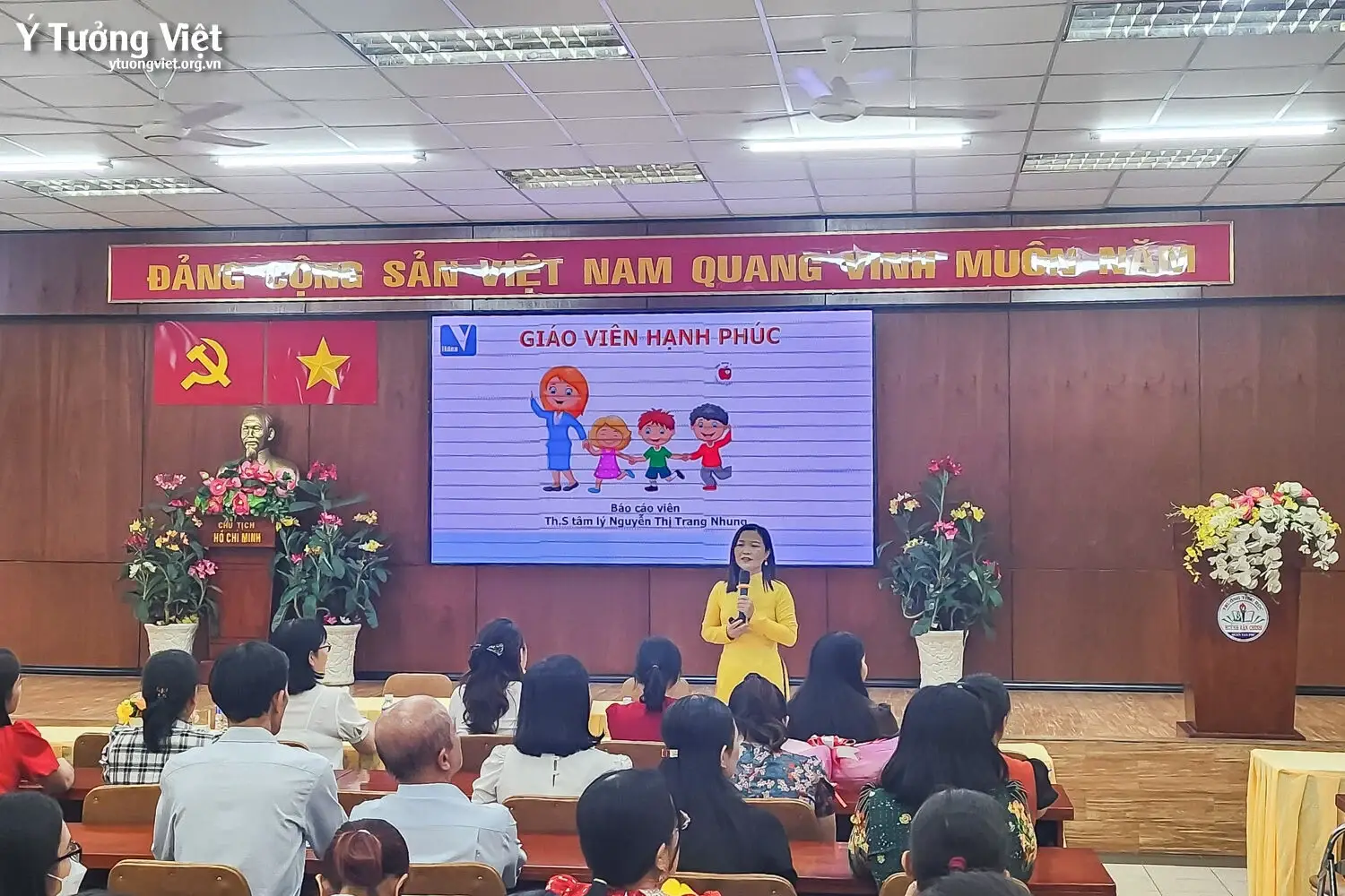 Tập Huấn Giáo Viên Hạnh Phúc Trường Th Huỳnh Văn Chính 06