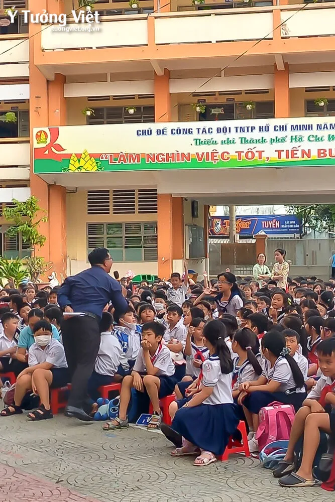 Tiếp Tục Hành Trình Kết Nối Yêu Thương Cùng Các Bạn Nhỏ Trường Th Phan Chu Trinh 03