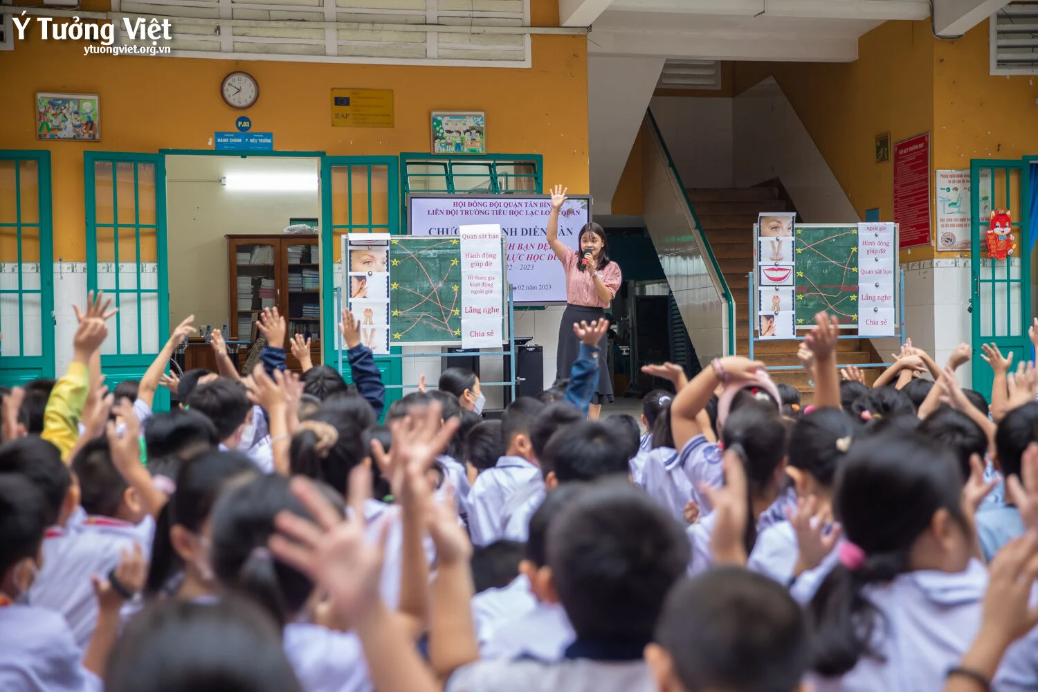 Xây Dựng Tình Bạn đẹp Nói Không Với Bạo Lực Học đường Cùng Các Bạn Học Sinh Trường Th Lạc Long Quân 02