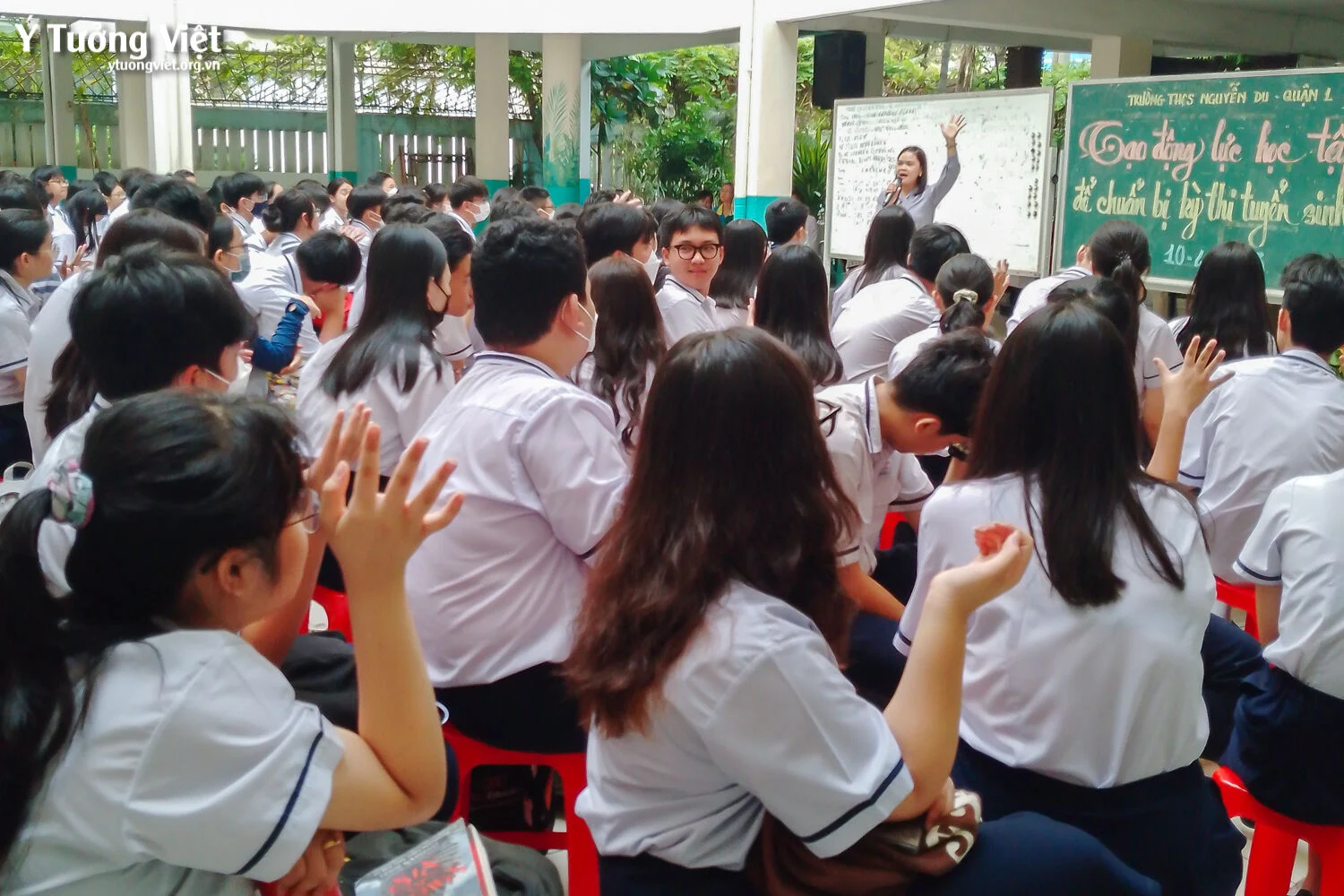 Bỏ Túi Bí Kíp Hô Biến áp Lực Thành động Lực Cùng Các Bạn Học Sinh Thcs Nguyễn Du 05