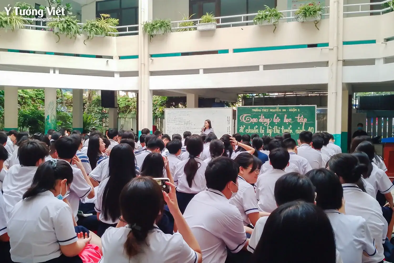 Bỏ Túi Bí Kíp Hô Biến áp Lực Thành động Lực Cùng Các Bạn Học Sinh Thcs Nguyễn Du 06