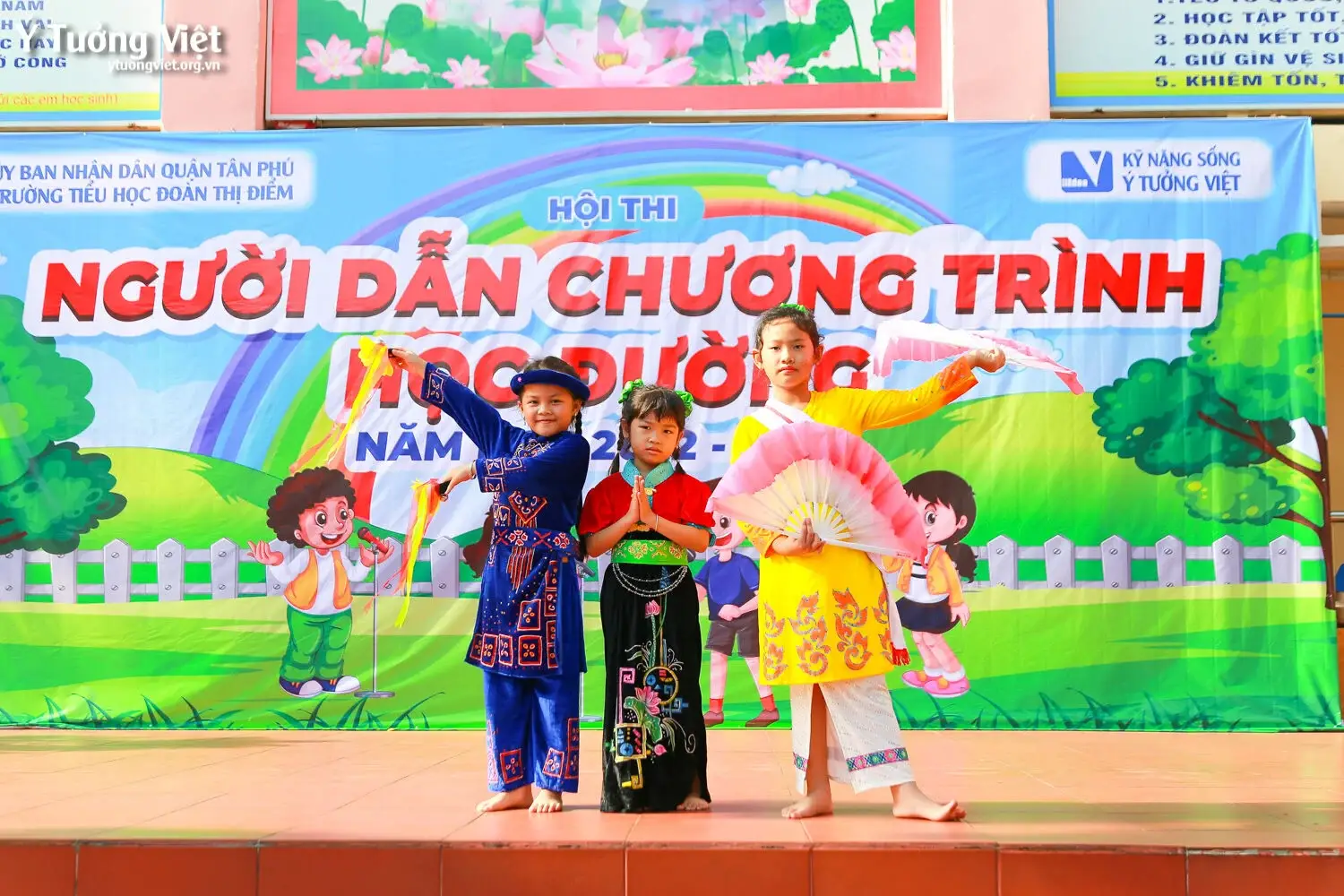Chung Kết Xếp Hạng Cuộc Thi Người Dẫn Chương Trình Học đường Trường Th Đoàn Thị Điểm Một Sân Khấu Chung Kết Thật Thử Thách Và đáng Nhớ 07
