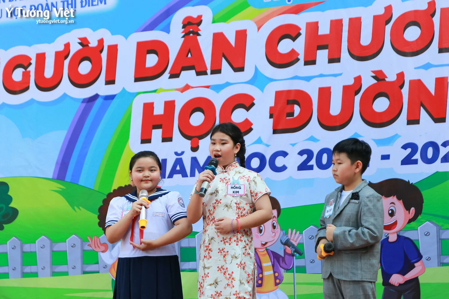 Chung Kết Xếp Hạng Cuộc Thi Người Dẫn Chương Trình Học đường Trường Th Đoàn Thị Điểm Một Sân Khấu Chung Kết Thật Thử Thách Và đáng Nhớ 08