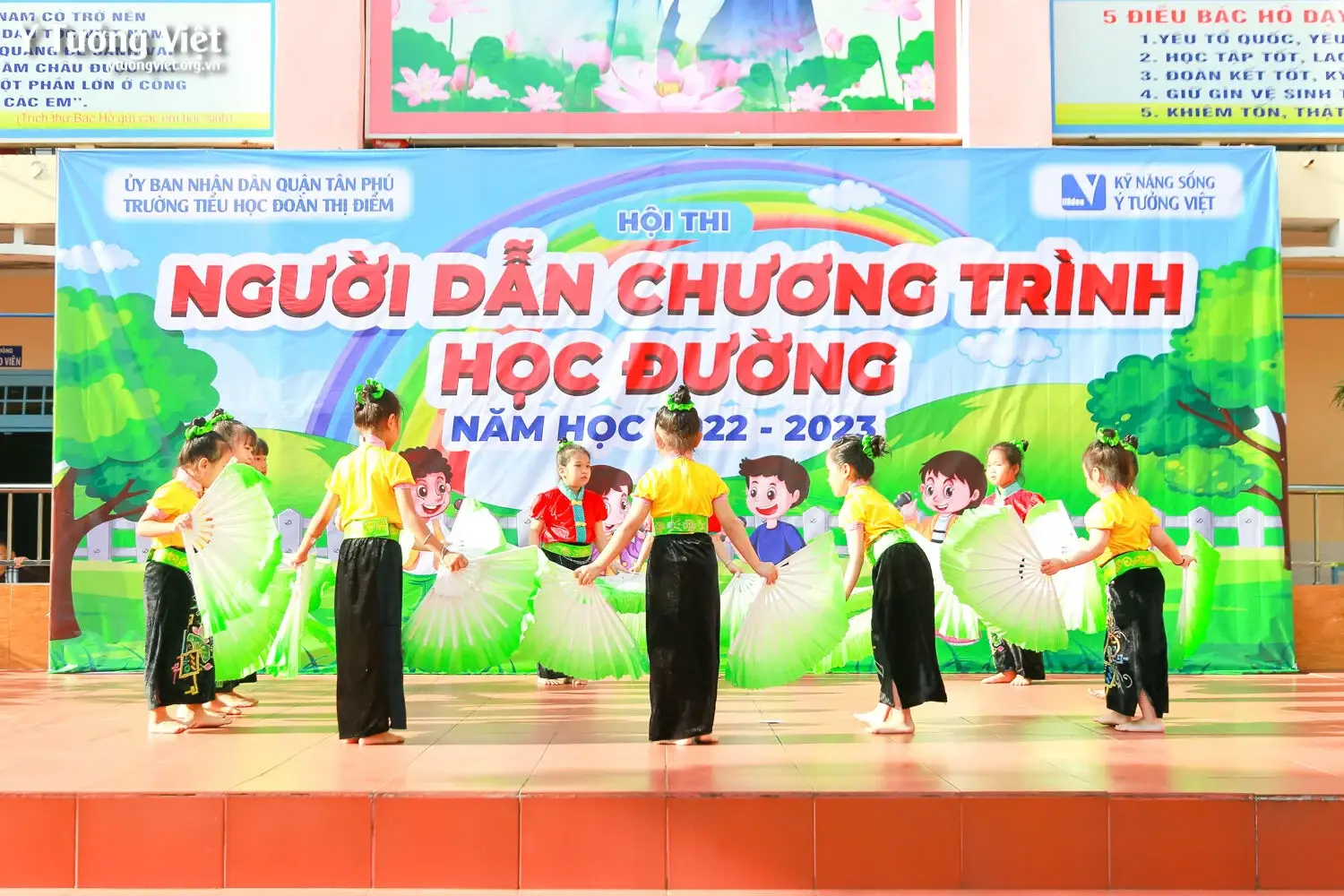Chung Kết Xếp Hạng Cuộc Thi Người Dẫn Chương Trình Học đường Trường Th Đoàn Thị Điểm Một Sân Khấu Chung Kết Thật Thử Thách Và đáng Nhớ 13