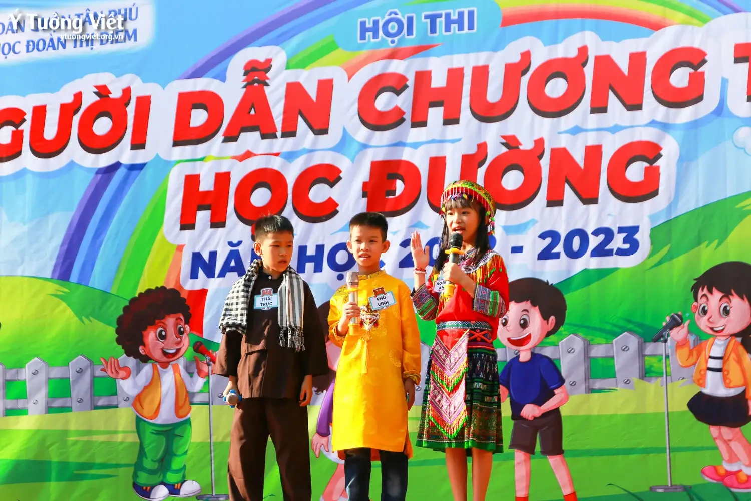 Chung Kết Xếp Hạng Cuộc Thi Người Dẫn Chương Trình Học đường Trường Th Đoàn Thị Điểm Một Sân Khấu Chung Kết Thật Thử Thách Và đáng Nhớ 15