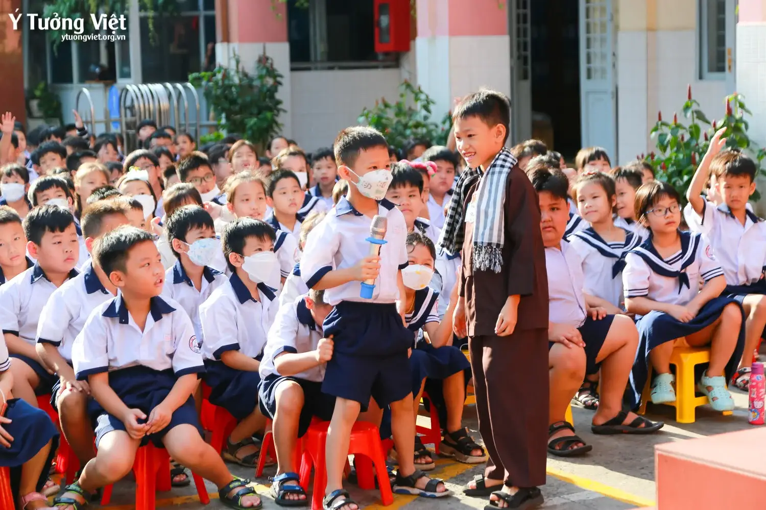 Chung Kết Xếp Hạng Cuộc Thi Người Dẫn Chương Trình Học đường Trường Th Đoàn Thị Điểm Một Sân Khấu Chung Kết Thật Thử Thách Và đáng Nhớ 16