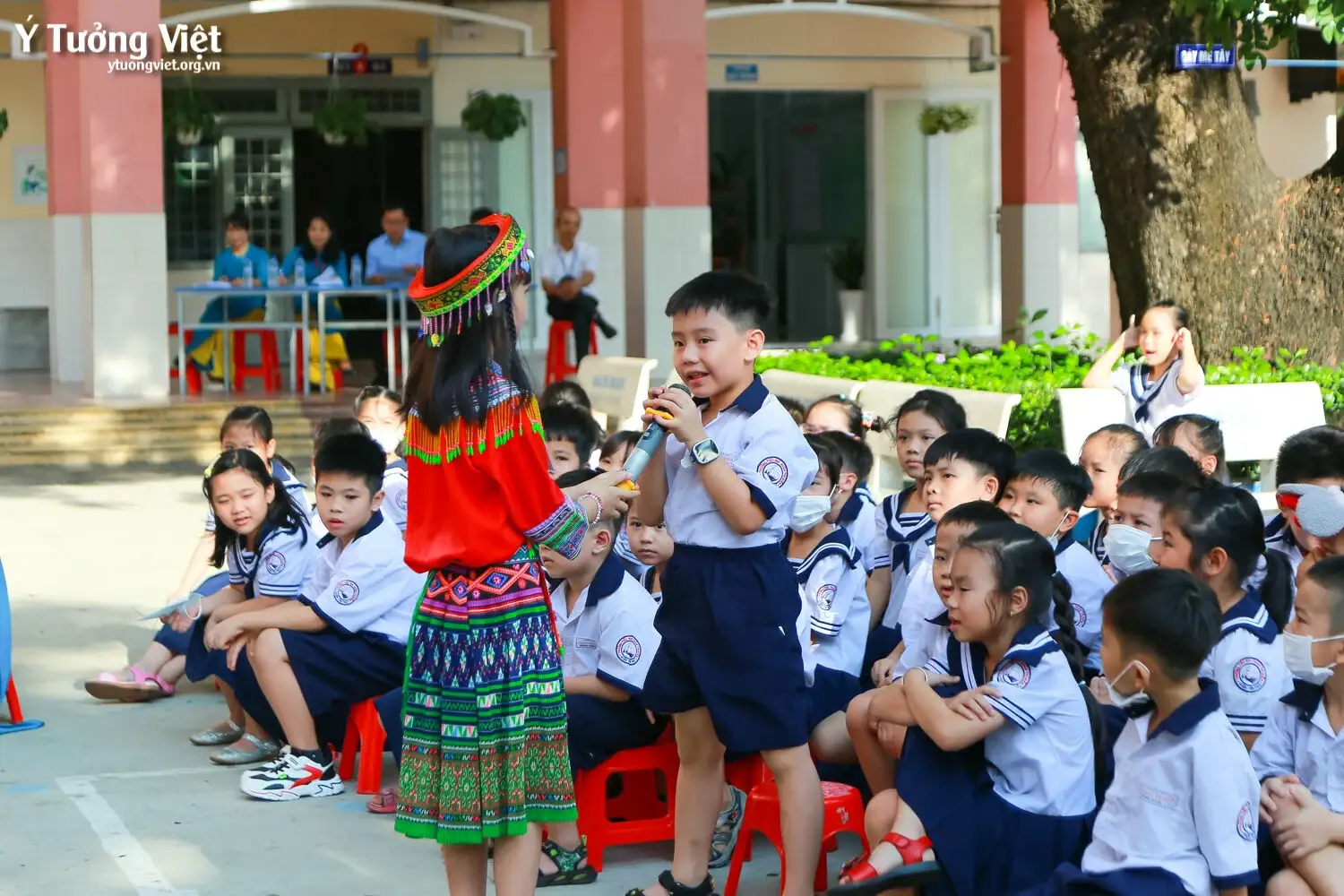 Chung Kết Xếp Hạng Cuộc Thi Người Dẫn Chương Trình Học đường Trường Th Đoàn Thị Điểm Một Sân Khấu Chung Kết Thật Thử Thách Và đáng Nhớ 17