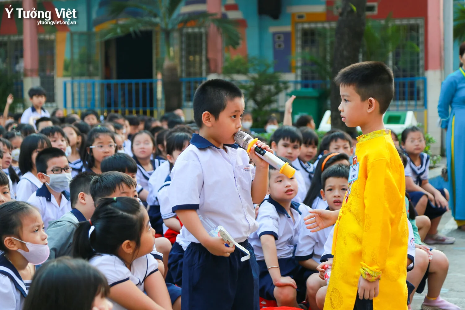 Chung Kết Xếp Hạng Cuộc Thi Người Dẫn Chương Trình Học đường Trường Th Đoàn Thị Điểm Một Sân Khấu Chung Kết Thật Thử Thách Và đáng Nhớ 19