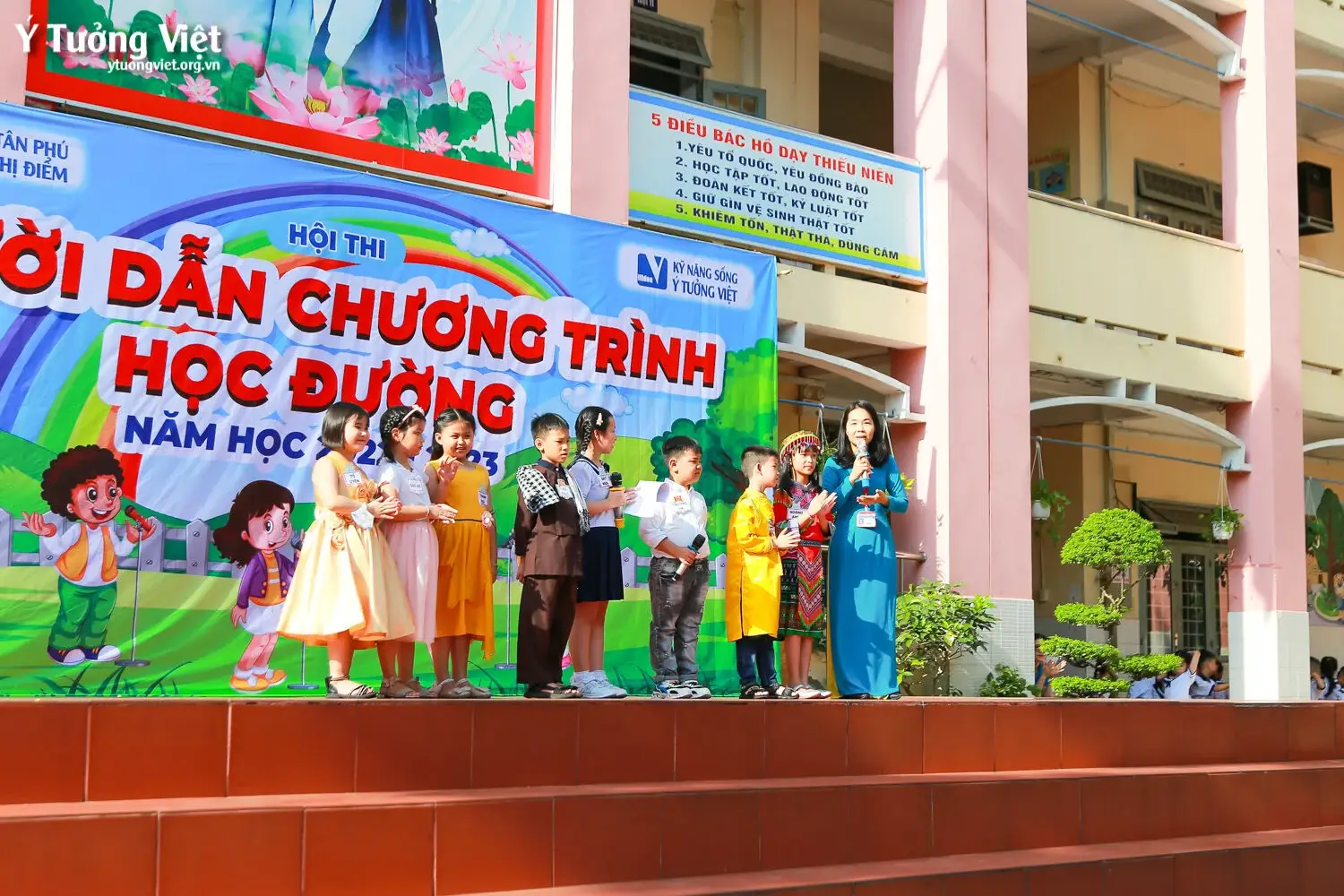 Chung Kết Xếp Hạng Cuộc Thi Người Dẫn Chương Trình Học đường Trường Th Đoàn Thị Điểm Một Sân Khấu Chung Kết Thật Thử Thách Và đáng Nhớ 28