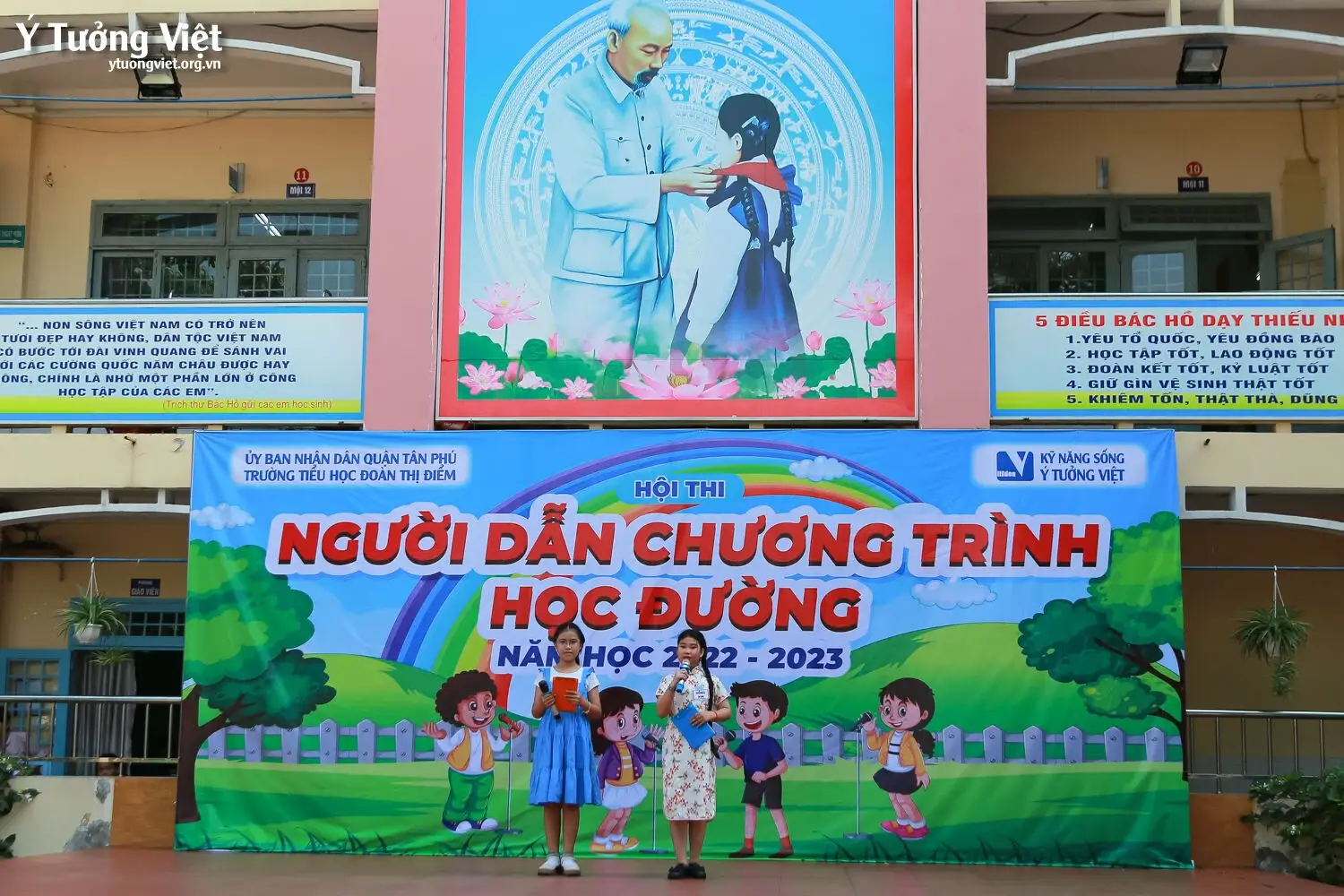 Chung Kết Xếp Hạng Cuộc Thi Người Dẫn Chương Trình Học đường Trường Th Đoàn Thị Điểm Một Sân Khấu Chung Kết Thật Thử Thách Và đáng Nhớ 39