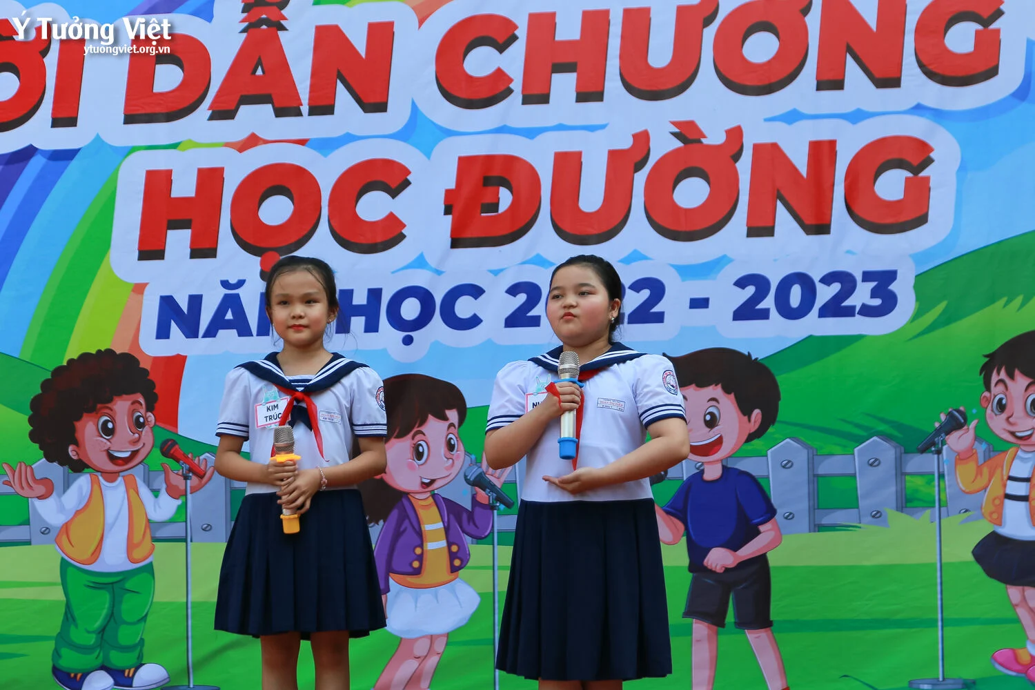 Chung Kết Xếp Hạng Cuộc Thi Người Dẫn Chương Trình Học đường Trường Th Đoàn Thị Điểm Một Sân Khấu Chung Kết Thật Thử Thách Và đáng Nhớ 40