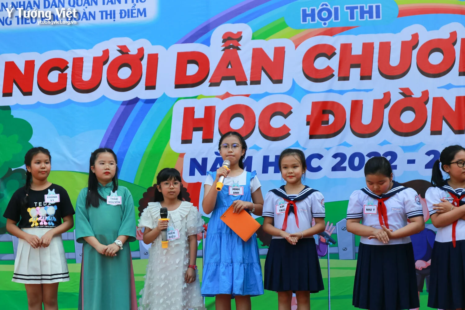 Chung Kết Xếp Hạng Cuộc Thi Người Dẫn Chương Trình Học đường Trường Th Đoàn Thị Điểm Một Sân Khấu Chung Kết Thật Thử Thách Và đáng Nhớ 42