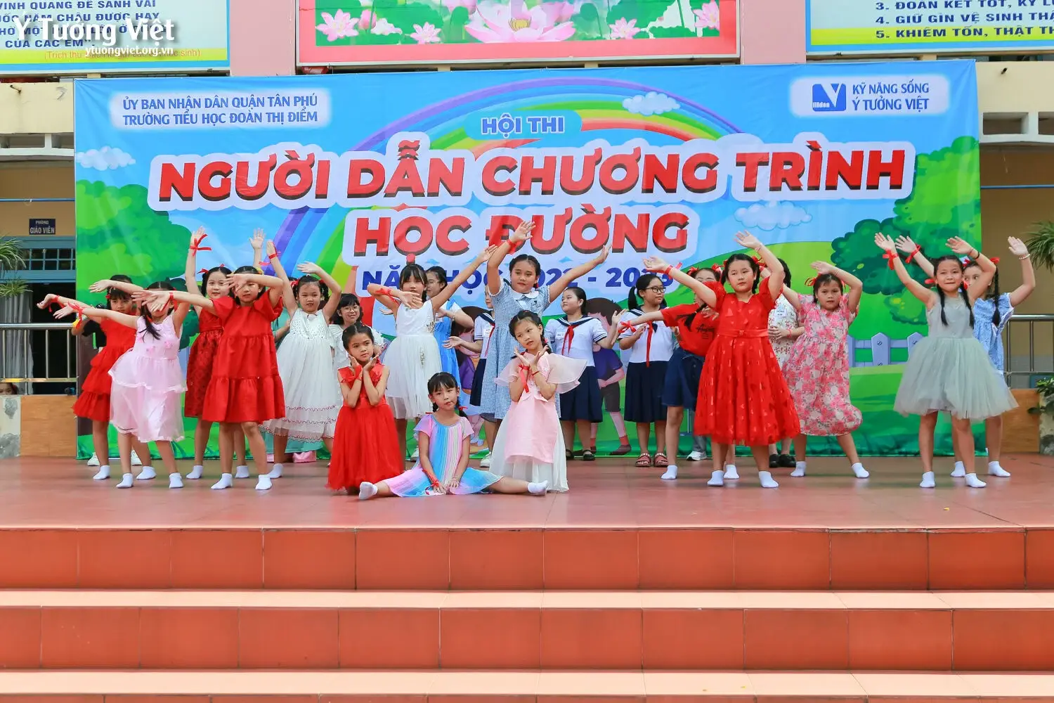 Chung Kết Xếp Hạng Cuộc Thi Người Dẫn Chương Trình Học đường Trường Th Đoàn Thị Điểm Một Sân Khấu Chung Kết Thật Thử Thách Và đáng Nhớ 44