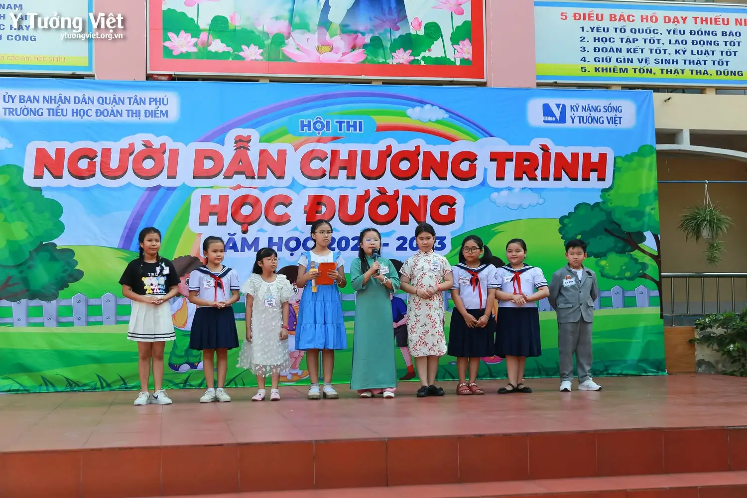 Chung Kết Xếp Hạng Cuộc Thi Người Dẫn Chương Trình Học đường Trường Th Đoàn Thị Điểm Một Sân Khấu Chung Kết Thật Thử Thách Và đáng Nhớ 57