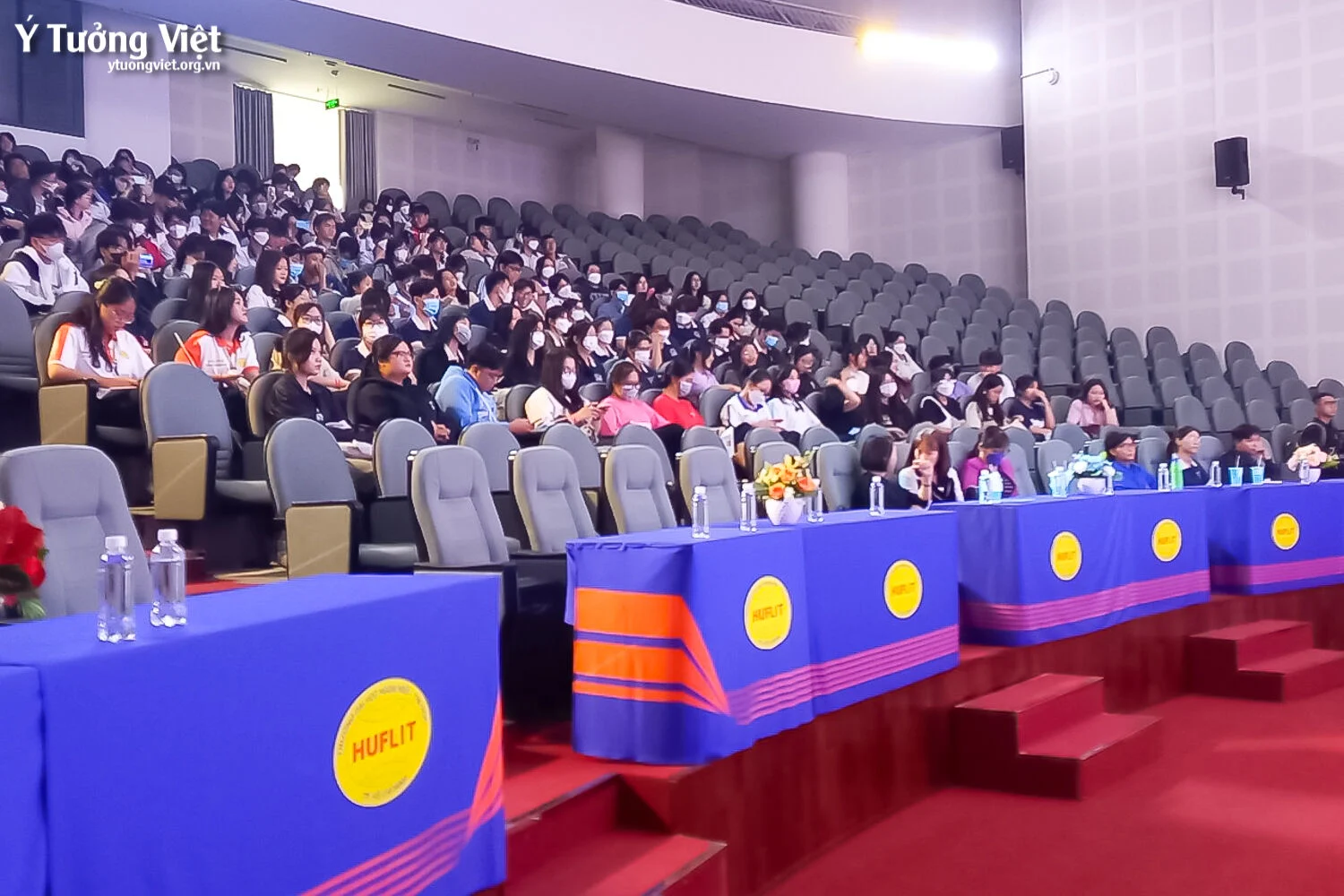 Đồng Hành Cùng Đại Học Huflit Và Hơn 300 Bạn Học Sinh Trường Thpt Chuyên Huyện Hóc Môn Trong Chuyên đề Nuôi Dưỡng ước Mơ Hoạch định Mục Tiêu Cuộc đời 06