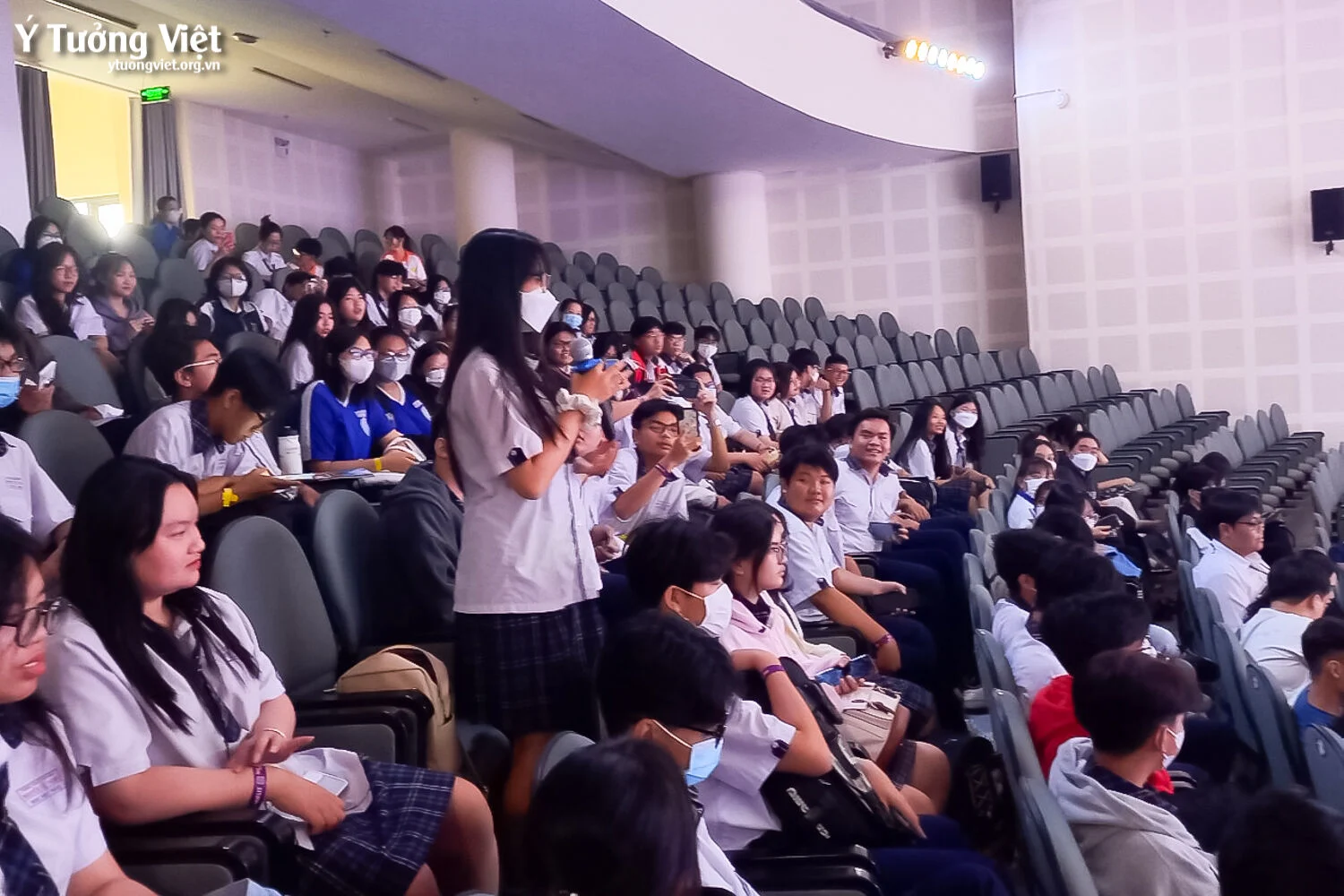 Đồng Hành Cùng Đại Học Huflit Và Hơn 300 Bạn Học Sinh Trường Thpt Chuyên Huyện Hóc Môn Trong Chuyên đề Nuôi Dưỡng ước Mơ Hoạch định Mục Tiêu Cuộc đời 07