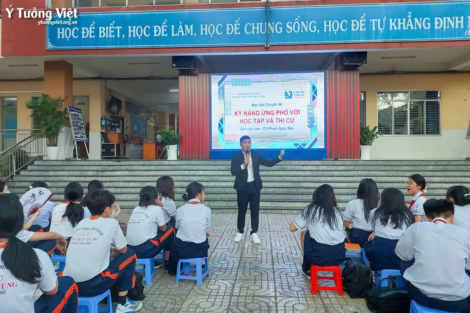Khám Phá Kỹ Năng ứng Phó Với áp Lực Học Tập Và Thi Cử Cùng Các Bạn Học Sinh Thcs Tôn Thất Tùng 08