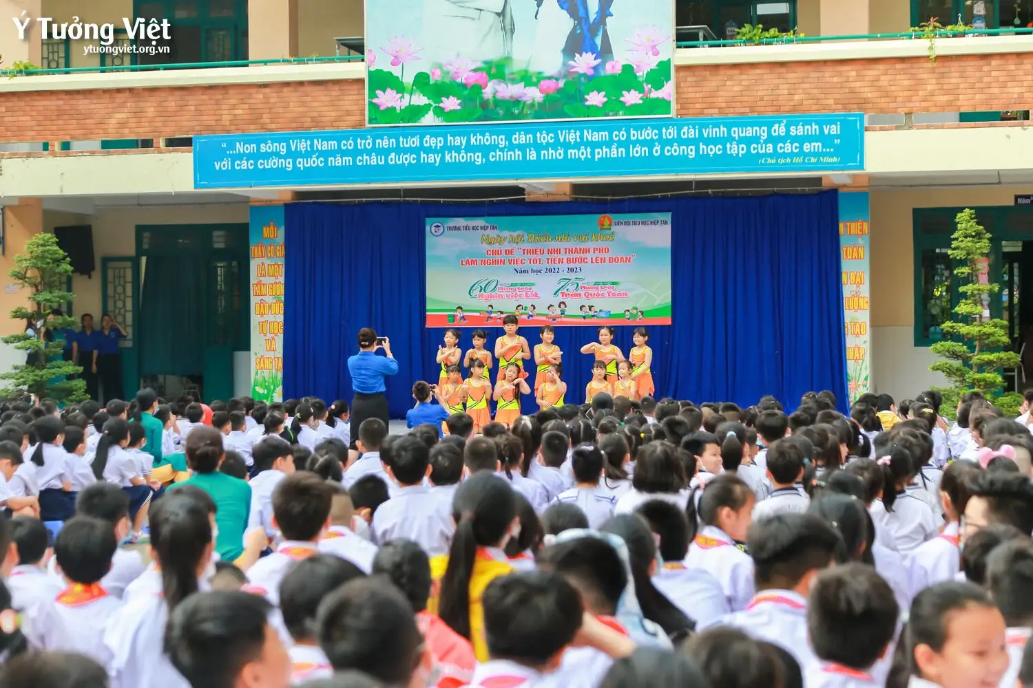 Một Sáng đầu Tuần Hết Mình ở Ngày Hội Thiếu Nhi Vui Khỏe Và Sân Chơi Thực Hành Kỹ Năng Sống Trường Th Hiệp Tân 06