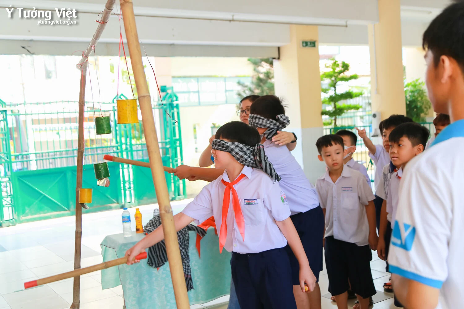 Một Sáng đầu Tuần Hết Mình ở Ngày Hội Thiếu Nhi Vui Khỏe Và Sân Chơi Thực Hành Kỹ Năng Sống Trường Th Hiệp Tân 11