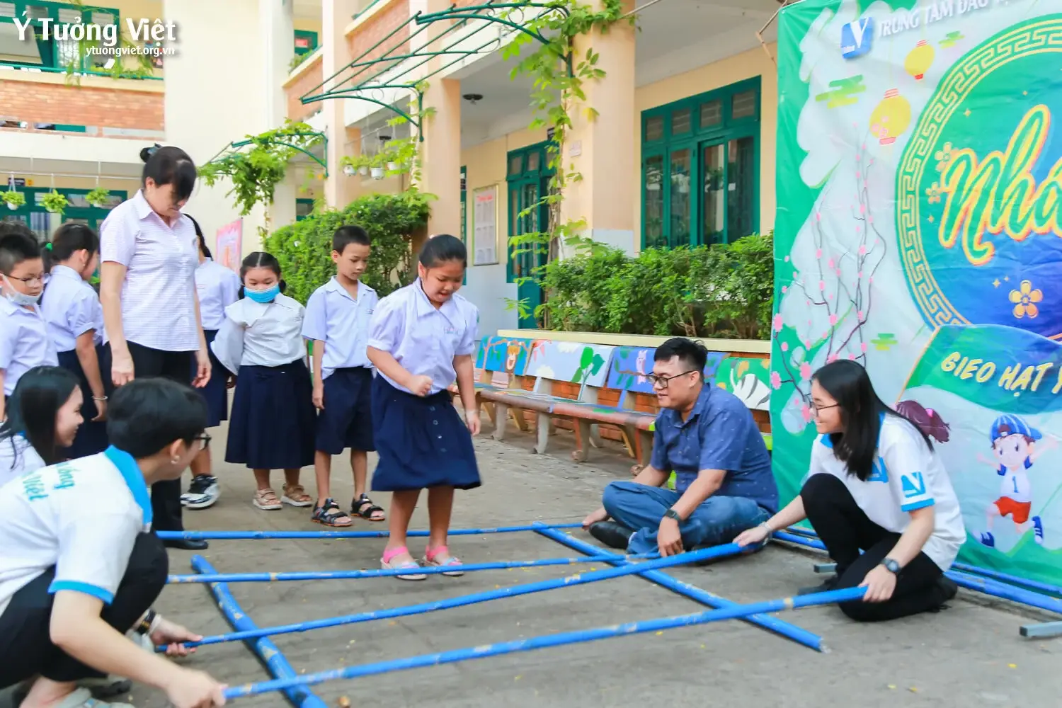 Một Sáng đầu Tuần Hết Mình ở Ngày Hội Thiếu Nhi Vui Khỏe Và Sân Chơi Thực Hành Kỹ Năng Sống Trường Th Hiệp Tân 19