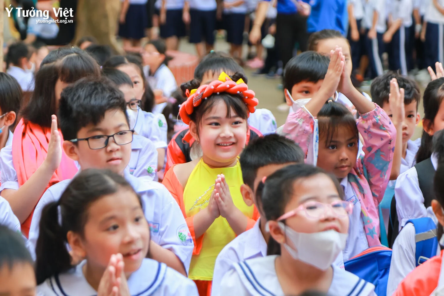 Một Sáng đầu Tuần Hết Mình ở Ngày Hội Thiếu Nhi Vui Khỏe Và Sân Chơi Thực Hành Kỹ Năng Sống Trường Th Hiệp Tân 23