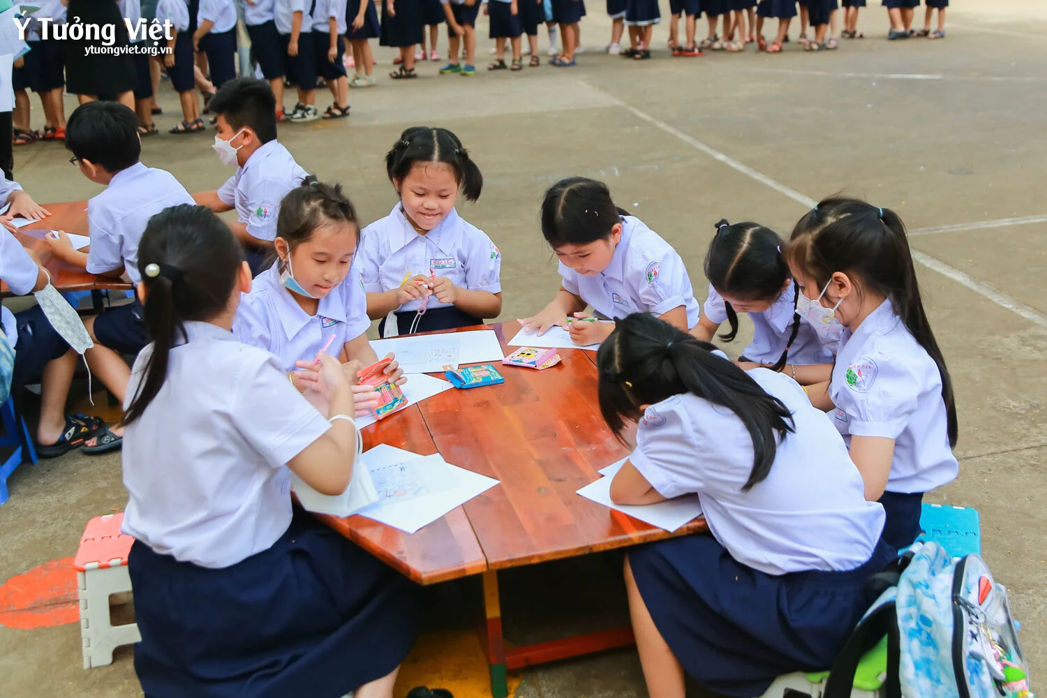 Một Sáng đầu Tuần Hết Mình ở Ngày Hội Thiếu Nhi Vui Khỏe Và Sân Chơi Thực Hành Kỹ Năng Sống Trường Th Hiệp Tân 29