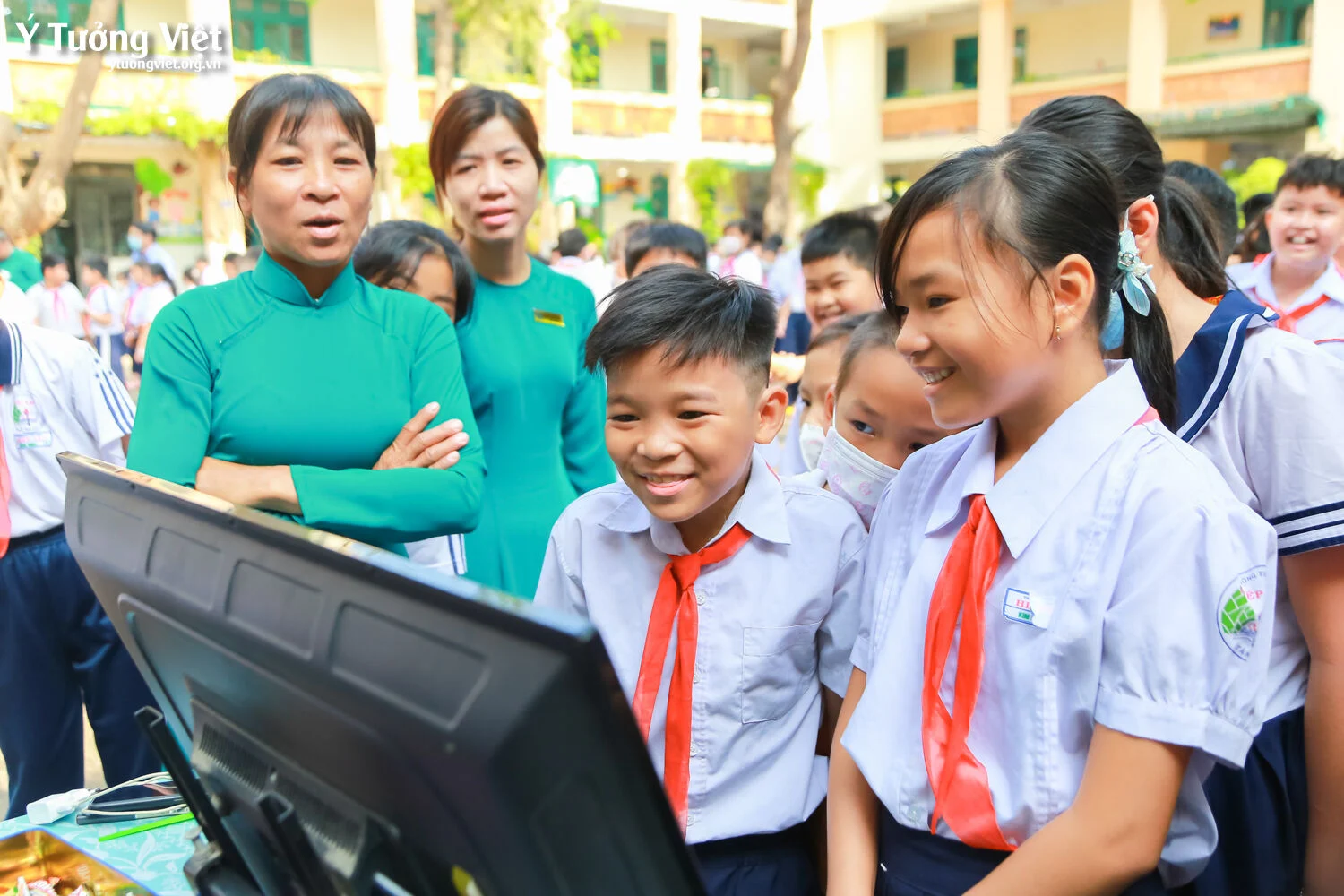 Một Sáng đầu Tuần Hết Mình ở Ngày Hội Thiếu Nhi Vui Khỏe Và Sân Chơi Thực Hành Kỹ Năng Sống Trường Th Hiệp Tân 39