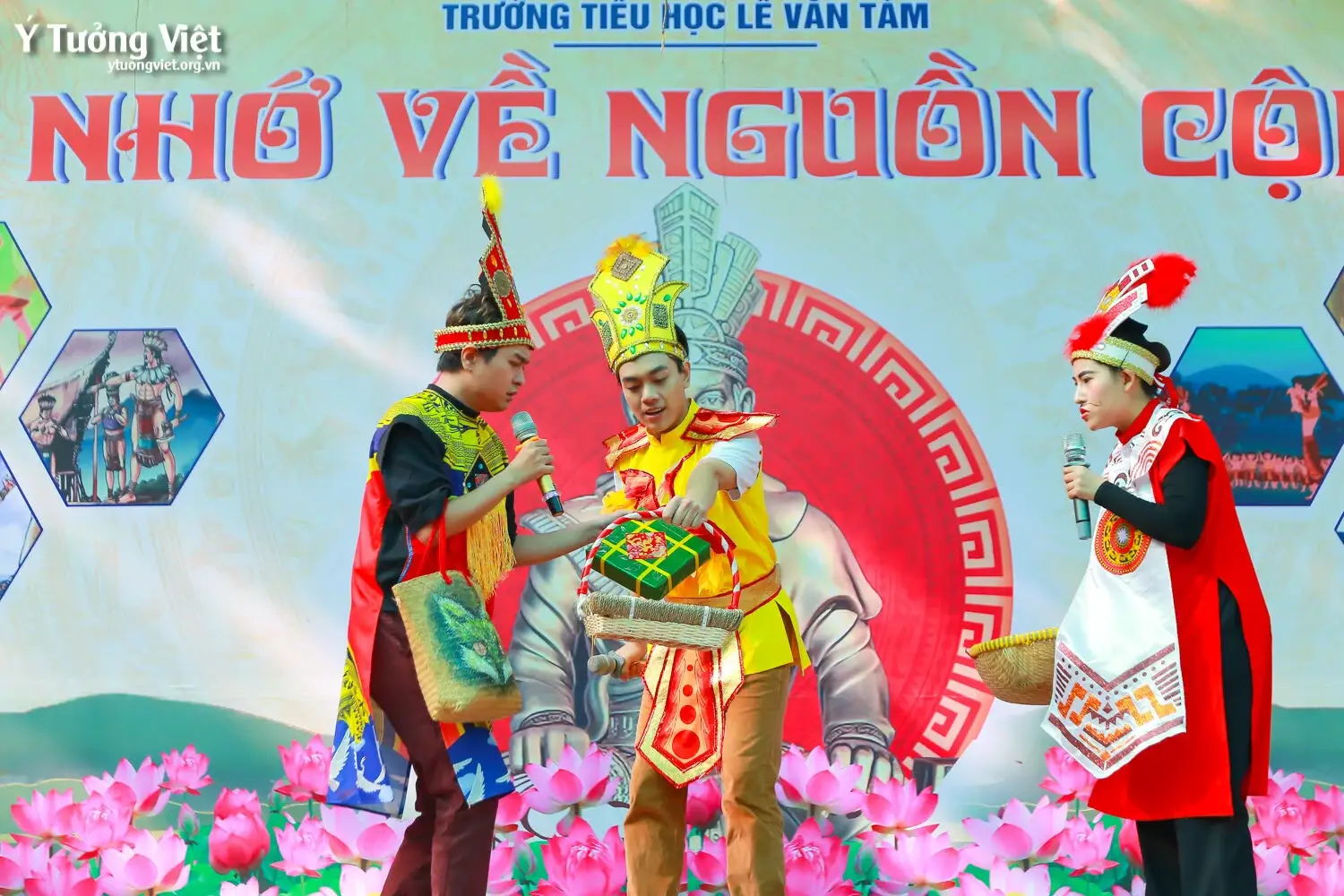 Những Hình ảnh Thật đẹp Của Các Bạn Nhỏ Trường Th Lê Văn Tám ở Chương Trình NhỚ Ơn NguỒn CỘi Mừng Lễ Giỗ Tổ Hùng Vương 03