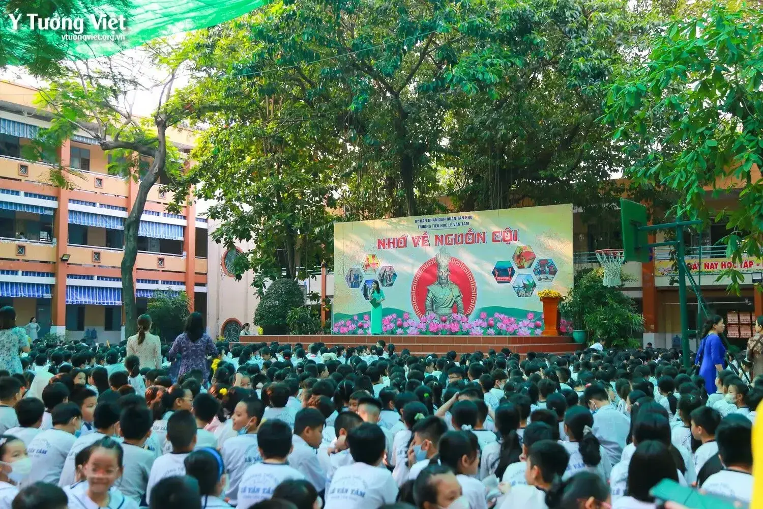 Những Hình ảnh Thật đẹp Của Các Bạn Nhỏ Trường Th Lê Văn Tám ở Chương Trình NhỚ Ơn NguỒn CỘi Mừng Lễ Giỗ Tổ Hùng Vương 07