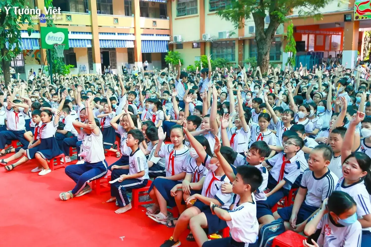 Những Hình ảnh Thật đẹp Của Các Bạn Nhỏ Trường Th Lê Văn Tám ở Chương Trình NhỚ Ơn NguỒn CỘi Mừng Lễ Giỗ Tổ Hùng Vương 11