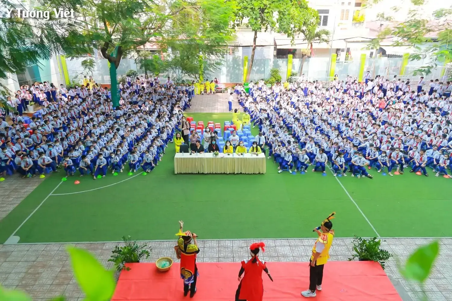 Kết Thúc Chuỗi Chương Trình Nhớ ơn Nguồn Cội Tạm Biệt Các Bạn Nhỏ Trường Th Tân Hương 02