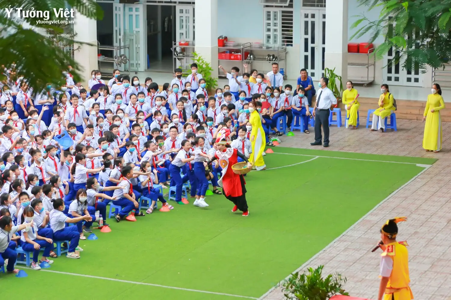 Kết Thúc Chuỗi Chương Trình Nhớ ơn Nguồn Cội Tạm Biệt Các Bạn Nhỏ Trường Th Tân Hương 04