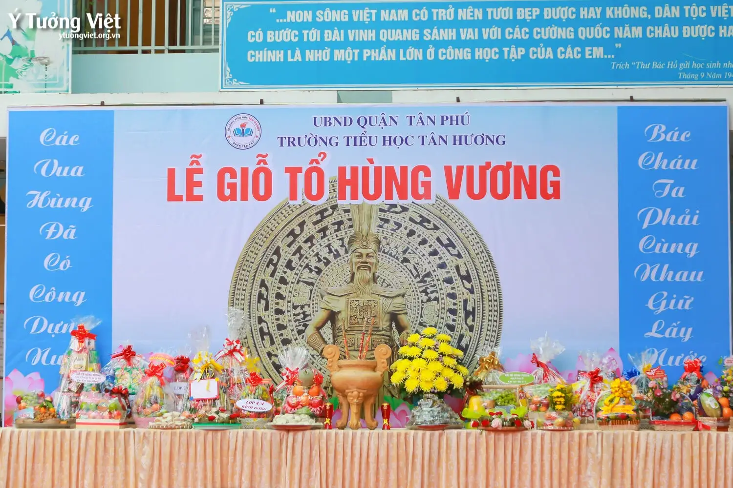 Kết Thúc Chuỗi Chương Trình Nhớ ơn Nguồn Cội Tạm Biệt Các Bạn Nhỏ Trường Th Tân Hương 08