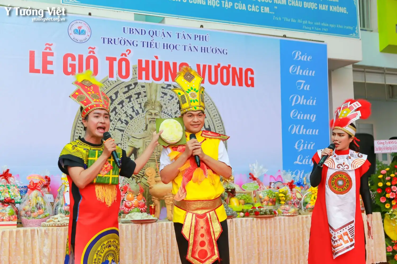 Kết Thúc Chuỗi Chương Trình Nhớ ơn Nguồn Cội Tạm Biệt Các Bạn Nhỏ Trường Th Tân Hương 13