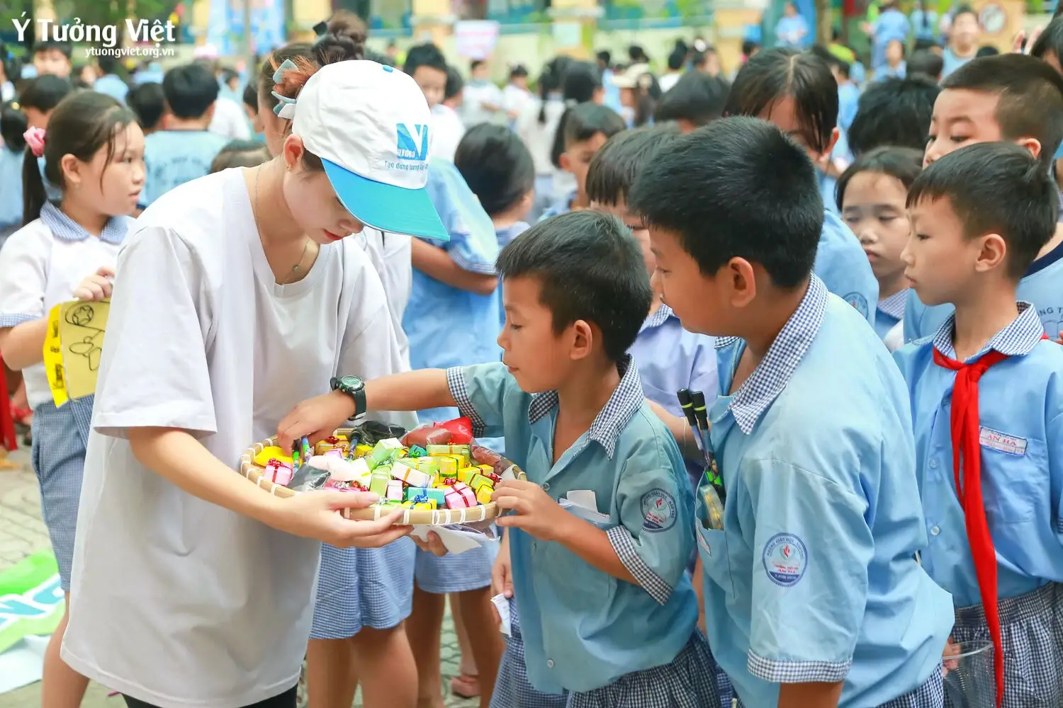 Ngày Hội Trải Nghiệm Kỹ Năng Sống Hoạt động Gây Quỹ Mua Sách Cho Học Sinh Khó Khăn Trường Th An Hạ 04