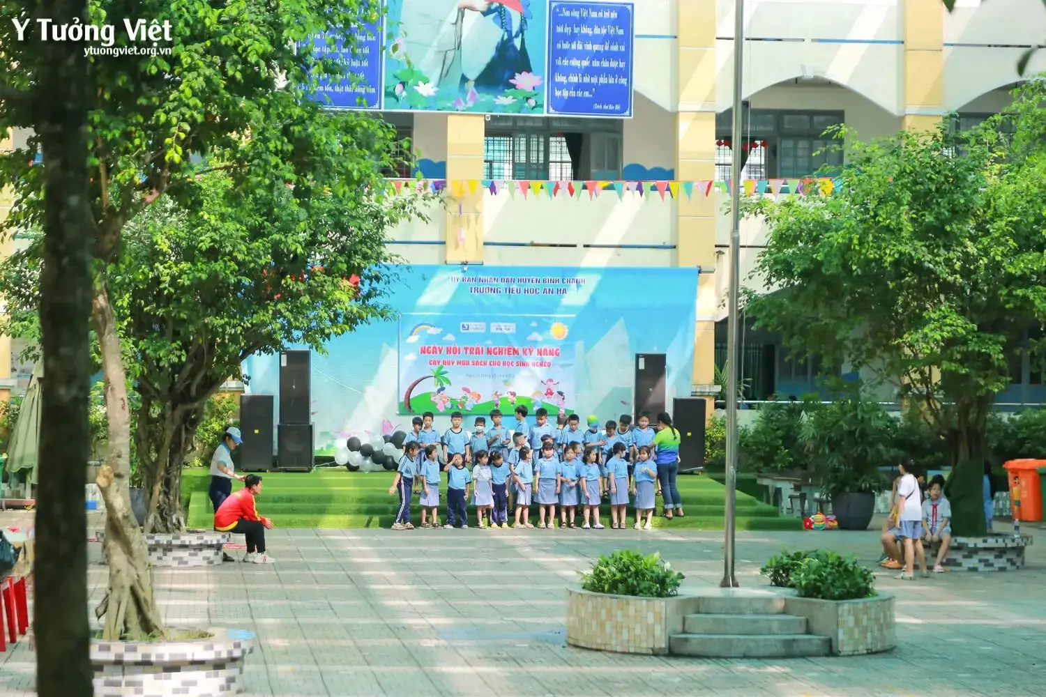 Ngày Hội Trải Nghiệm Kỹ Năng Sống Hoạt động Gây Quỹ Mua Sách Cho Học Sinh Khó Khăn Trường Th An Hạ 05