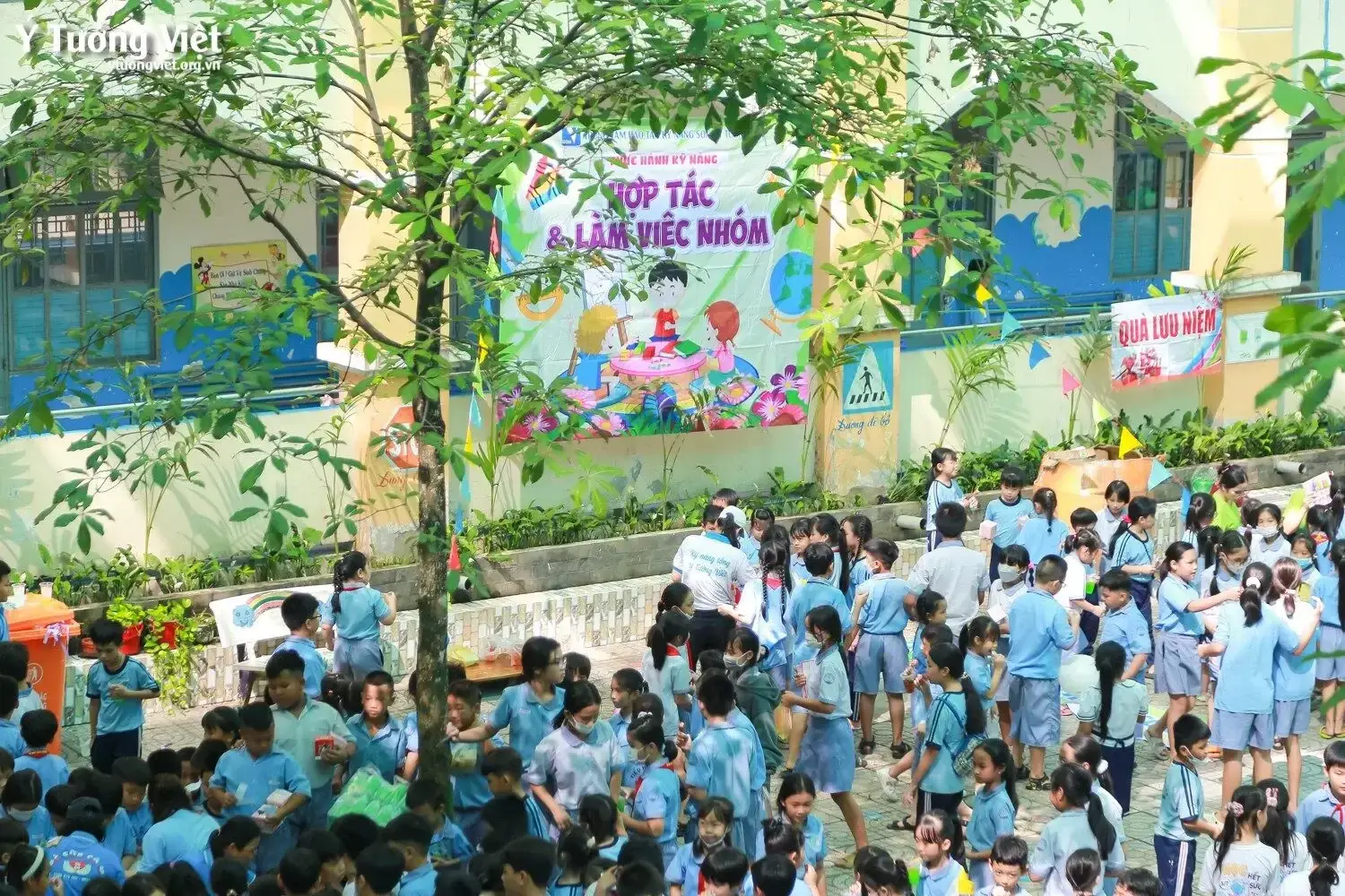 Ngày Hội Trải Nghiệm Kỹ Năng Sống Hoạt động Gây Quỹ Mua Sách Cho Học Sinh Khó Khăn Trường Th An Hạ 08