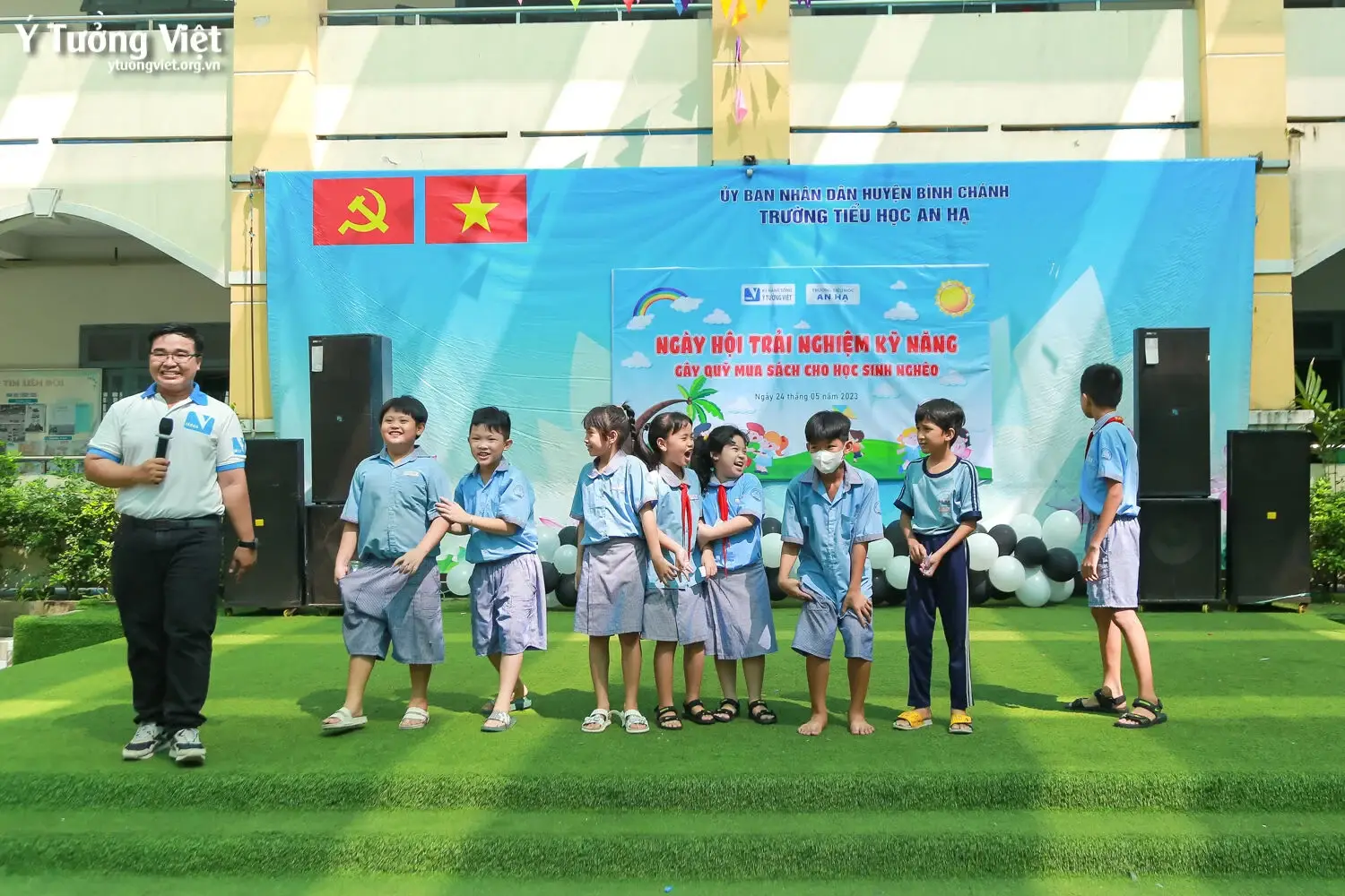 Ngày Hội Trải Nghiệm Kỹ Năng Sống Hoạt động Gây Quỹ Mua Sách Cho Học Sinh Khó Khăn Trường Th An Hạ 22