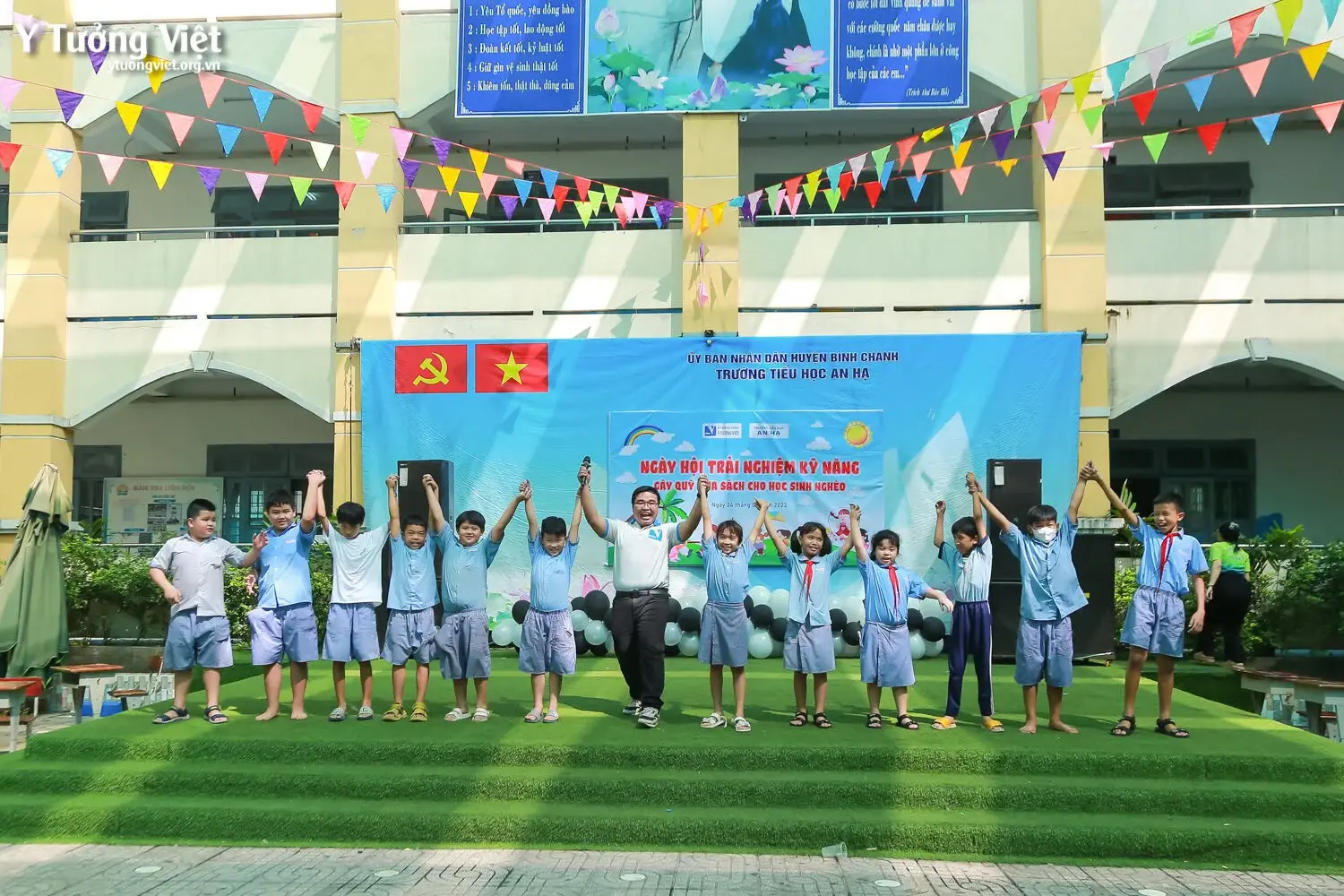 Ngày Hội Trải Nghiệm Kỹ Năng Sống Hoạt động Gây Quỹ Mua Sách Cho Học Sinh Khó Khăn Trường Th An Hạ 23