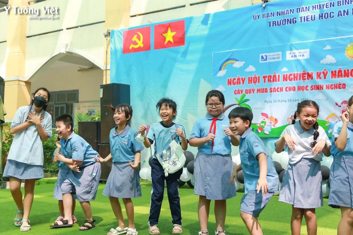 Ngày Hội Trải Nghiệm Kỹ Năng Sống Hoạt động Gây Quỹ Mua Sách Cho Học Sinh Khó Khăn Trường Th An Hạ 32