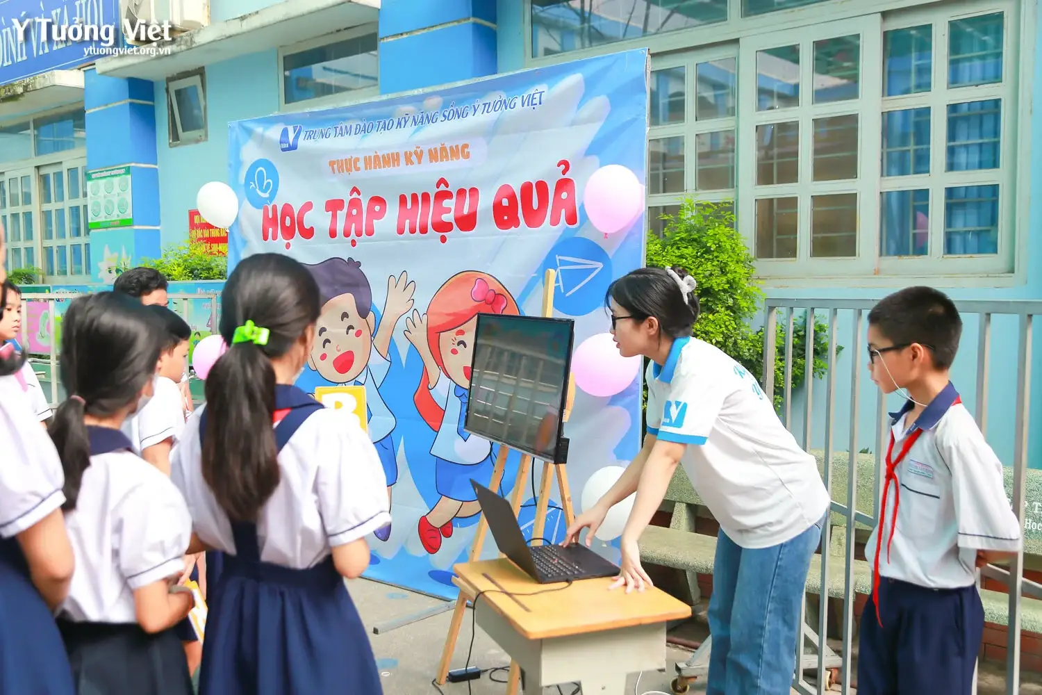 Rộn Ràng Chào Hè Cùng Các Bạn Học Sinh Trường Th Huỳnh Văn Bánh ở Sân Chơi Hoạt động Trải Nghiệm Kỹ Năng Sống 02