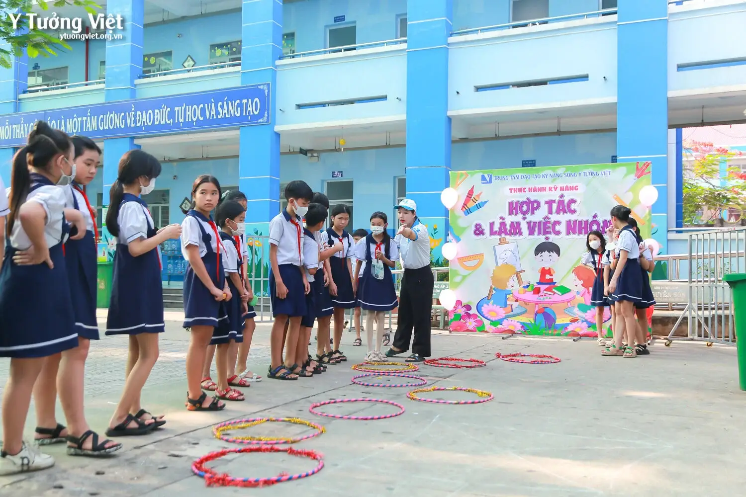 Rộn Ràng Chào Hè Cùng Các Bạn Học Sinh Trường Th Huỳnh Văn Bánh ở Sân Chơi Hoạt động Trải Nghiệm Kỹ Năng Sống 05