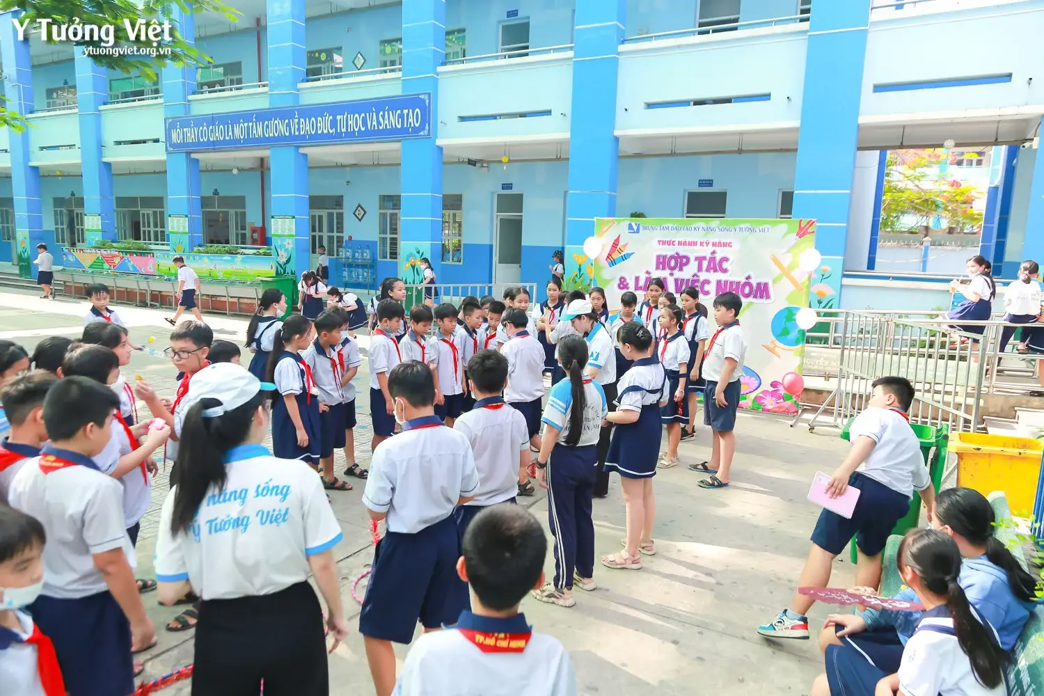 Rộn Ràng Chào Hè Cùng Các Bạn Học Sinh Trường Th Huỳnh Văn Bánh ở Sân Chơi Hoạt động Trải Nghiệm Kỹ Năng Sống 06