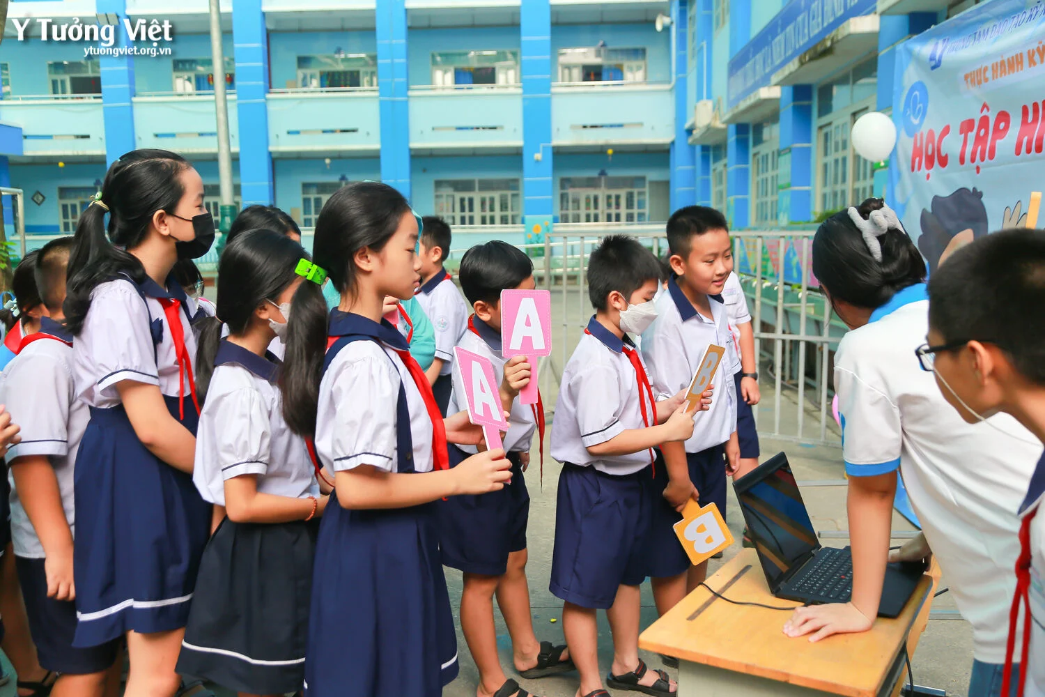 Rộn Ràng Chào Hè Cùng Các Bạn Học Sinh Trường Th Huỳnh Văn Bánh ở Sân Chơi Hoạt động Trải Nghiệm Kỹ Năng Sống 08