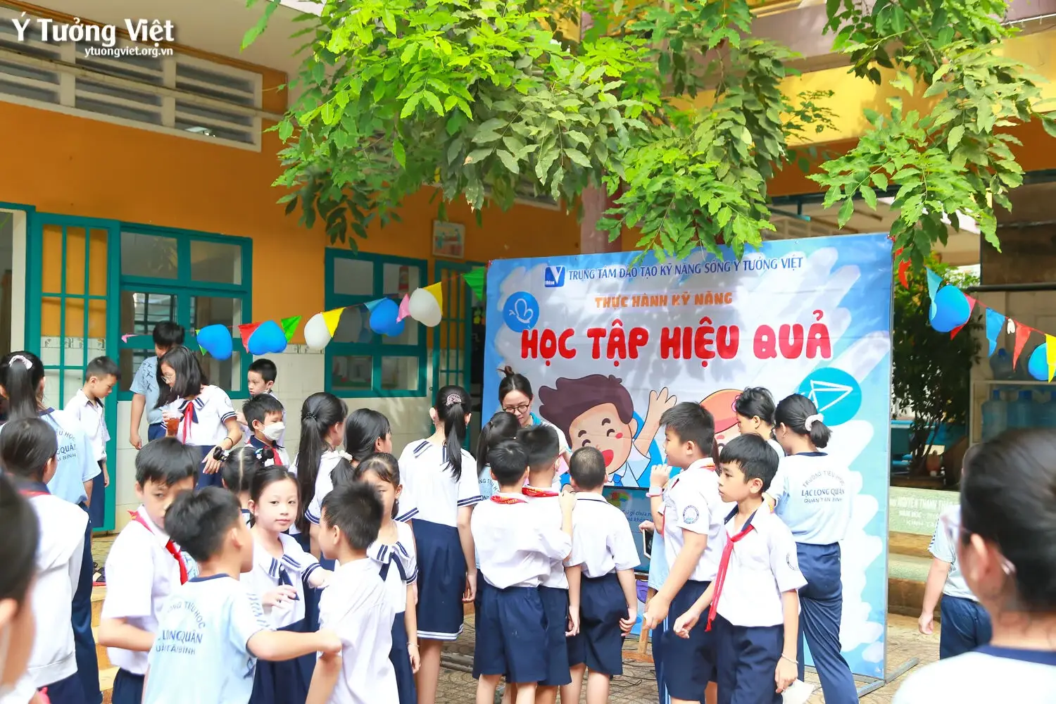 Sân Chơi Thực Hành Kỹ Năng Sống Trường Th Lạc Long Quân Lúc Chơi Hết Mình Lúc Về Có Hình 15