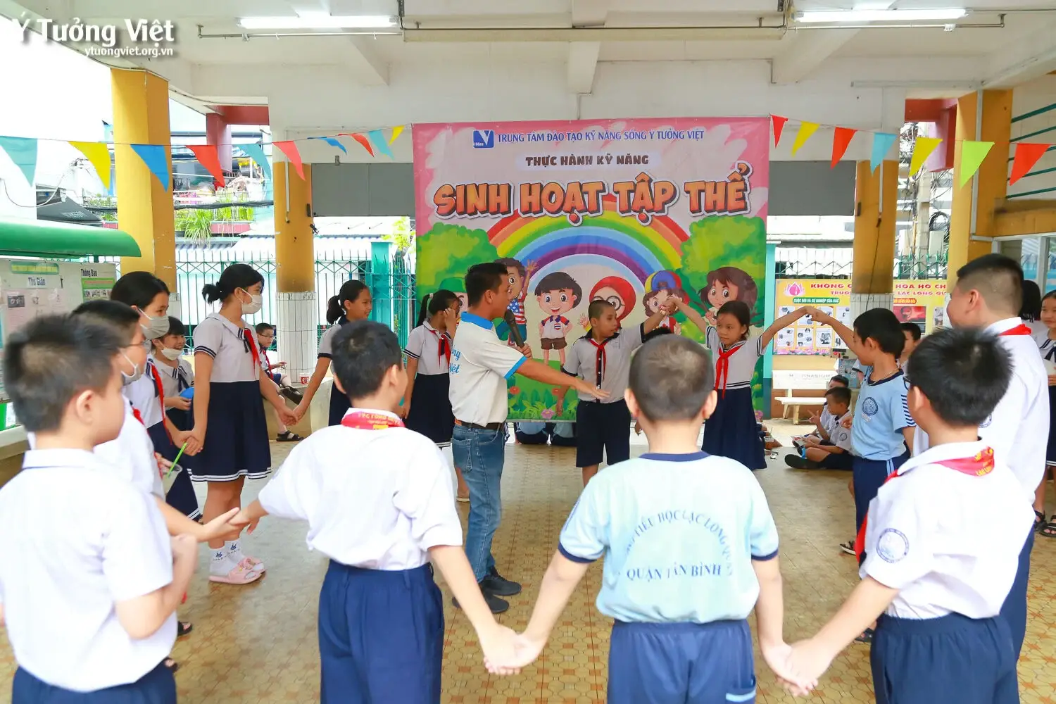 Sân Chơi Thực Hành Kỹ Năng Sống Trường Th Lạc Long Quân Lúc Chơi Hết Mình Lúc Về Có Hình 19
